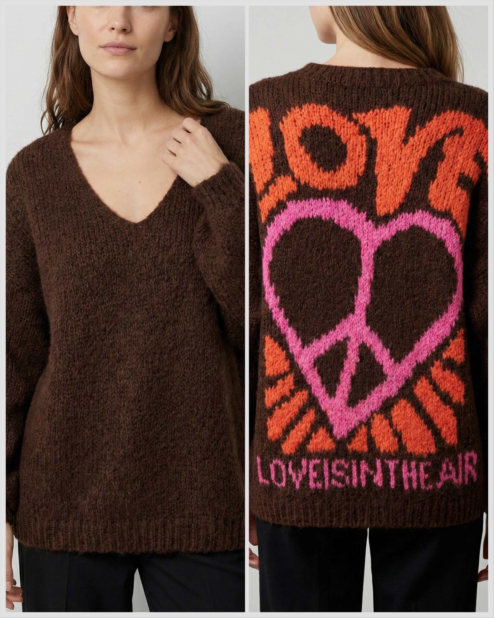 Relaxed V‑Neck Sweater