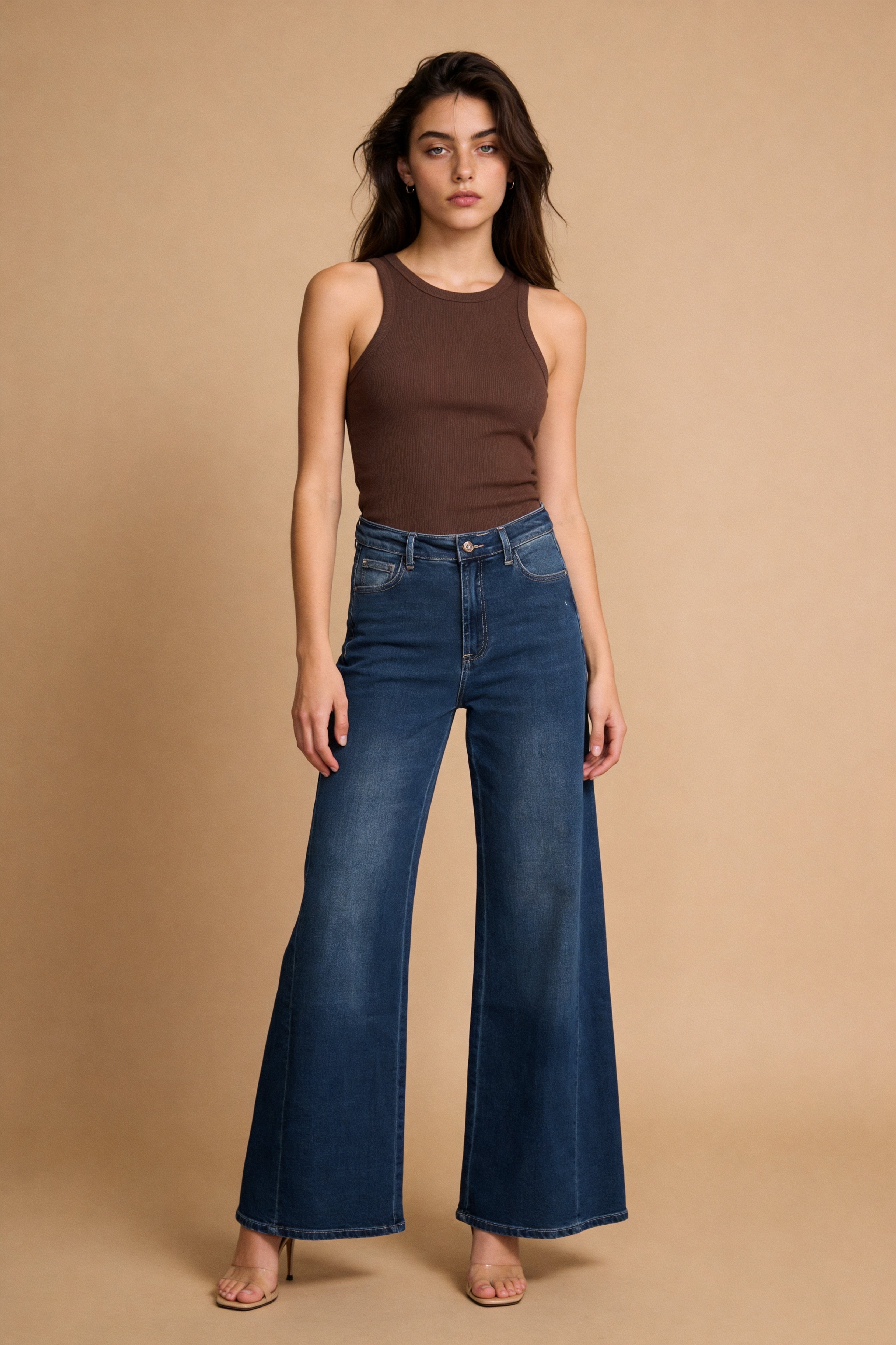Wide-Leg Jeans