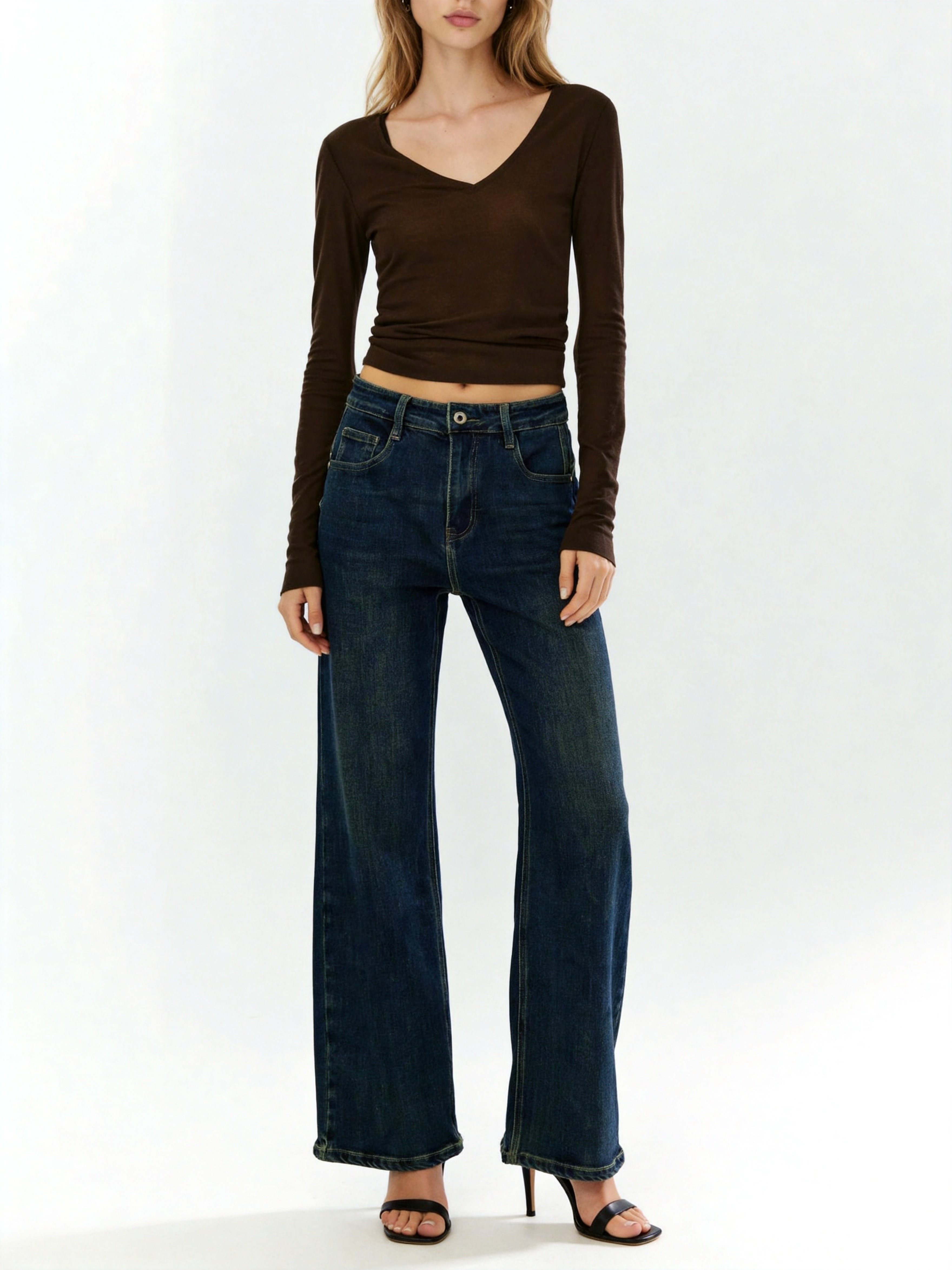 Wide-Leg Jeans