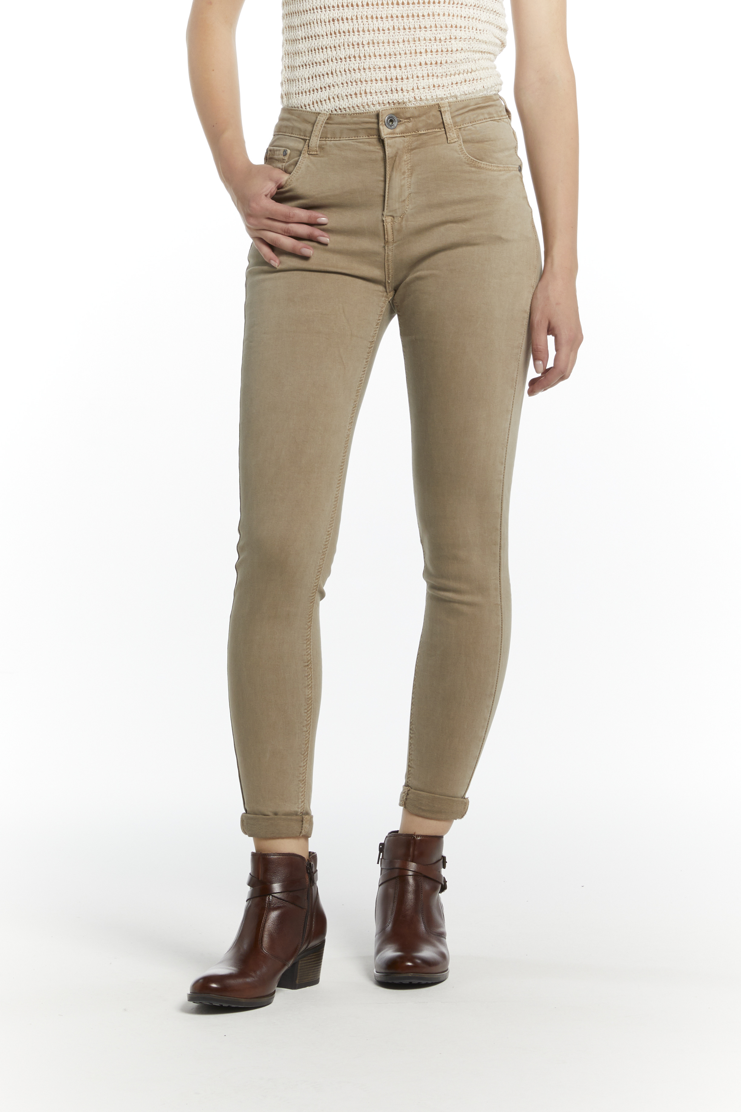High-Rise Skinny Jeans