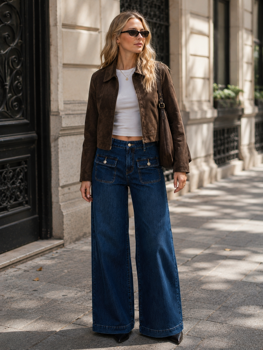 Wide-Leg Jeans