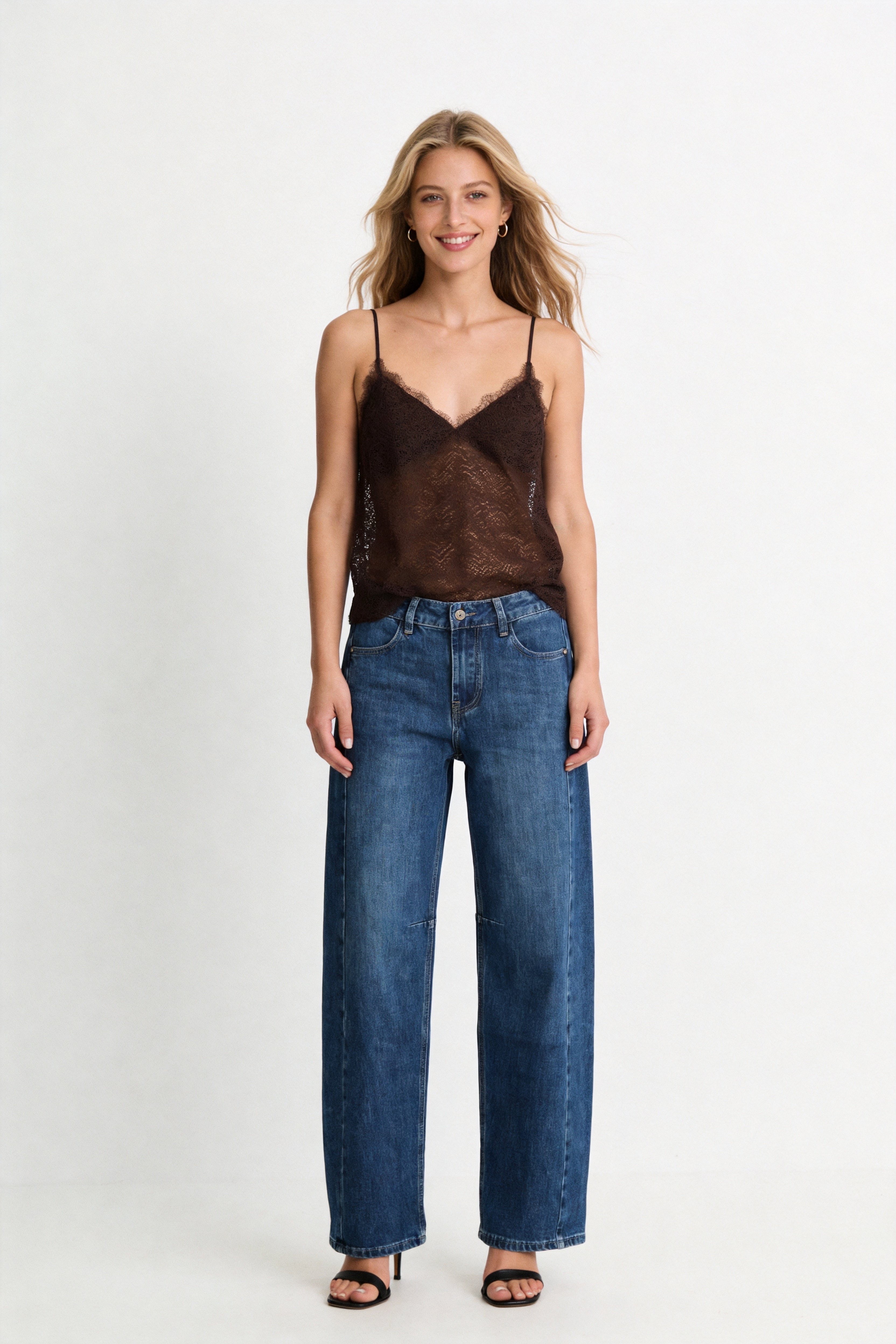 Wide High-Rise Jeans