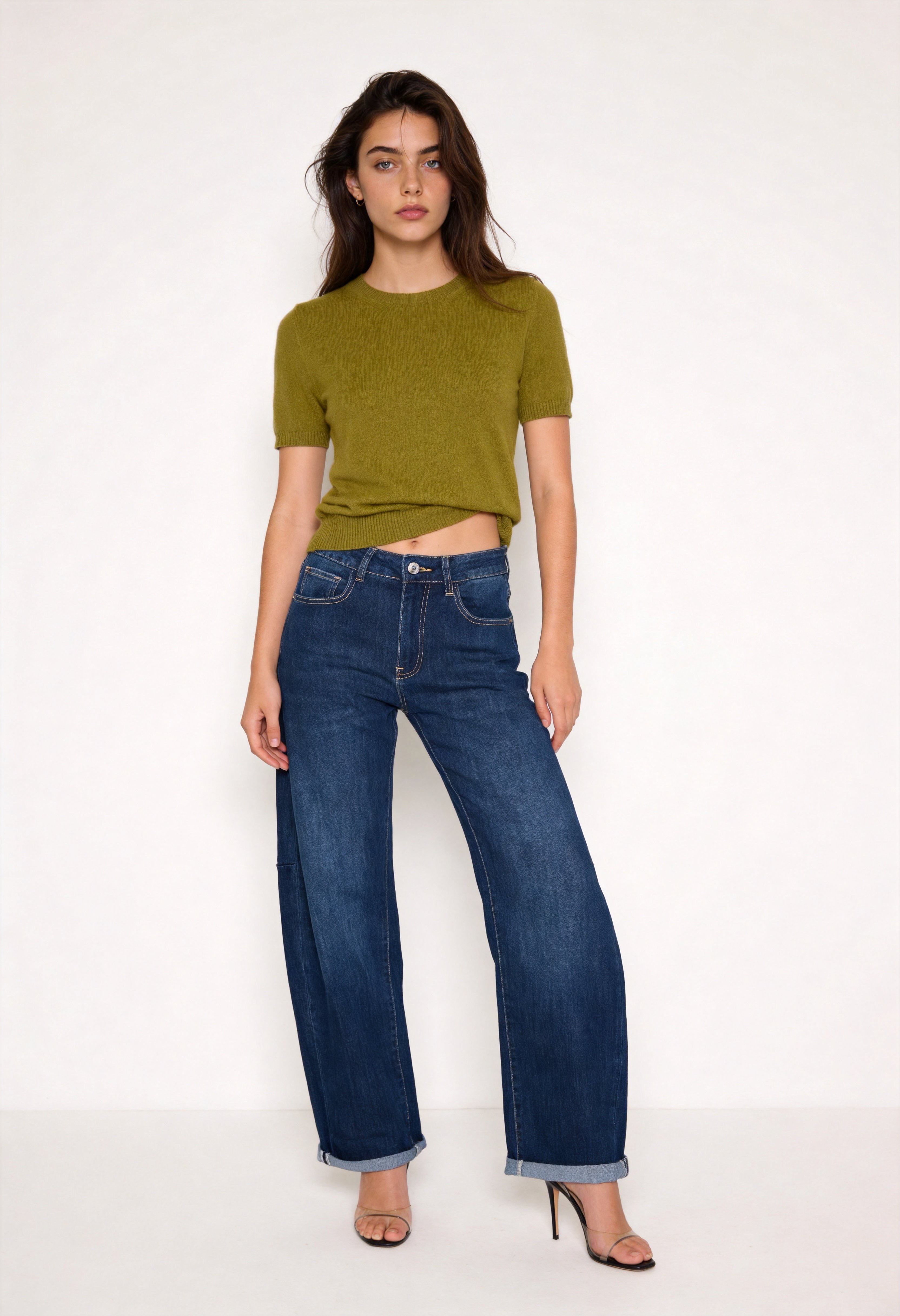 Wide-Leg Jeans