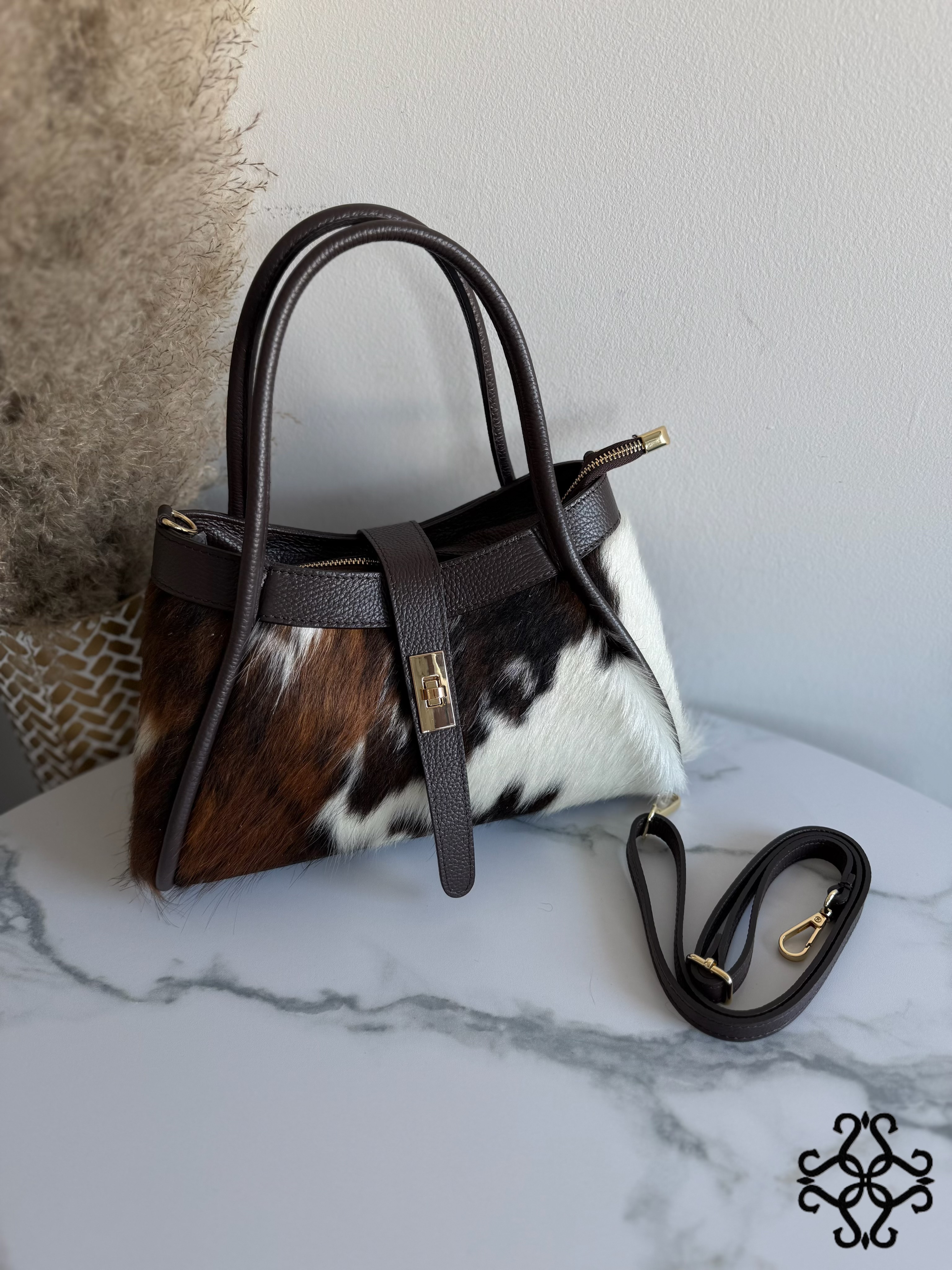 Faux-Fur Shopper Bag