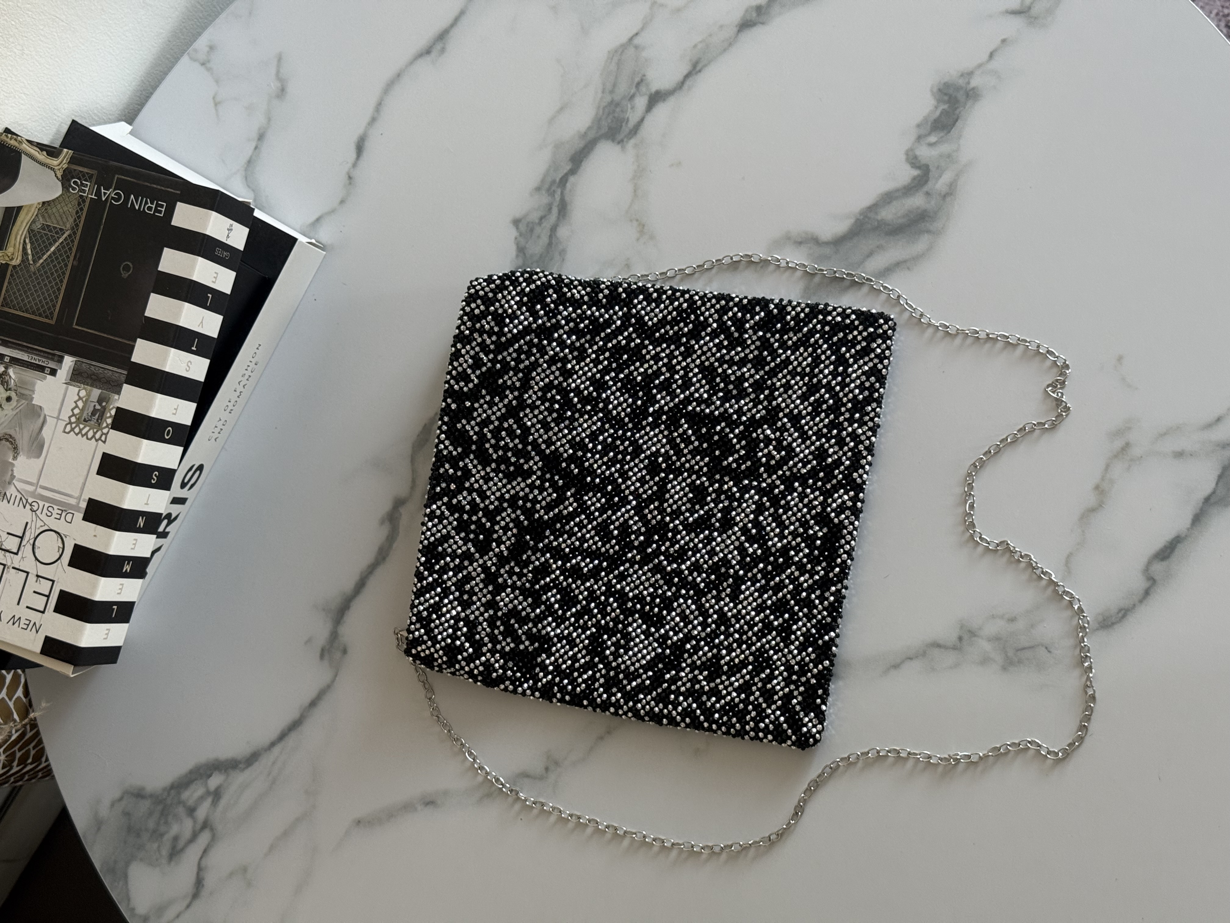 Sequin Envelope Clutch