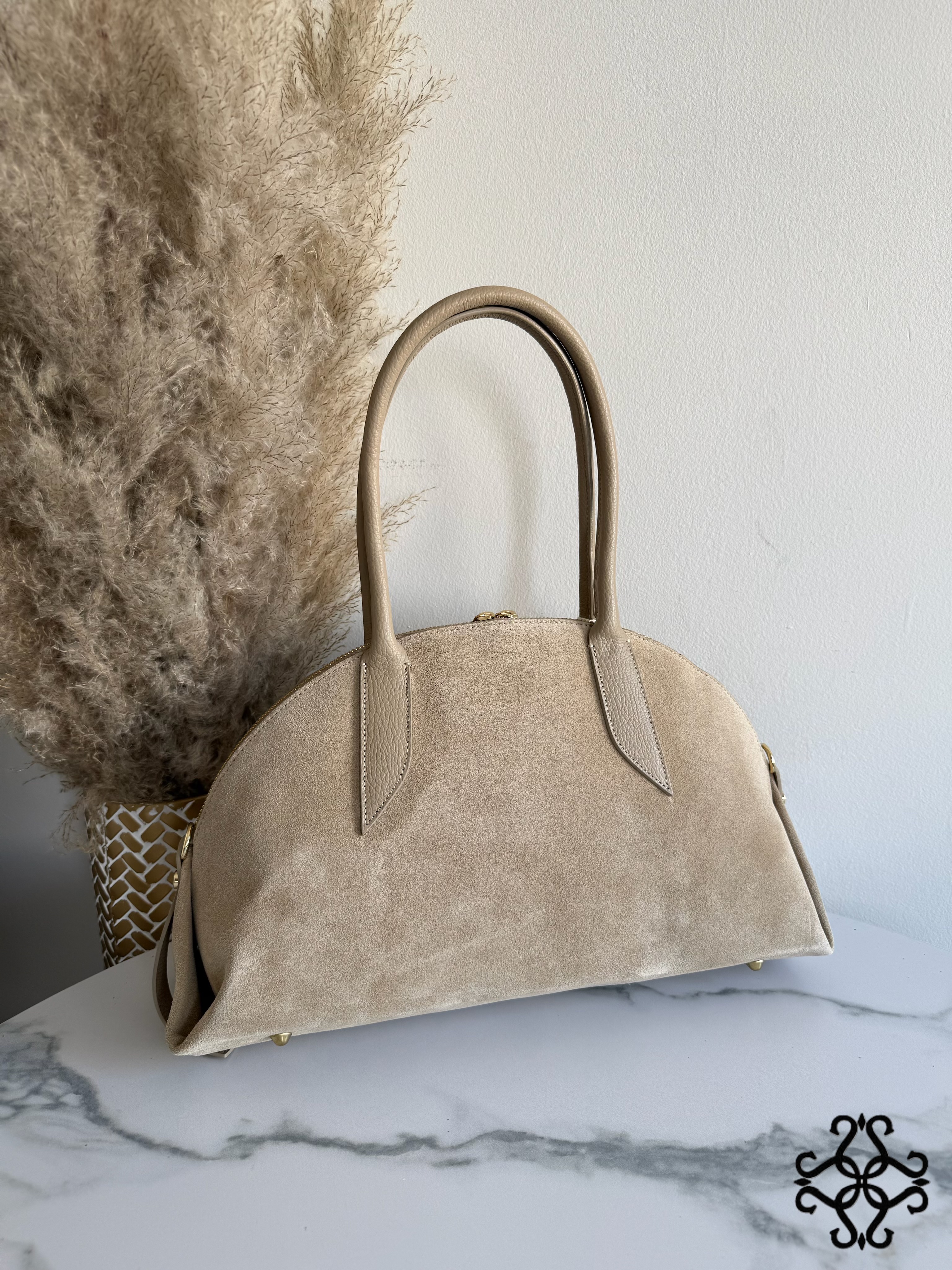 Semi‑Circle Shopper Bag