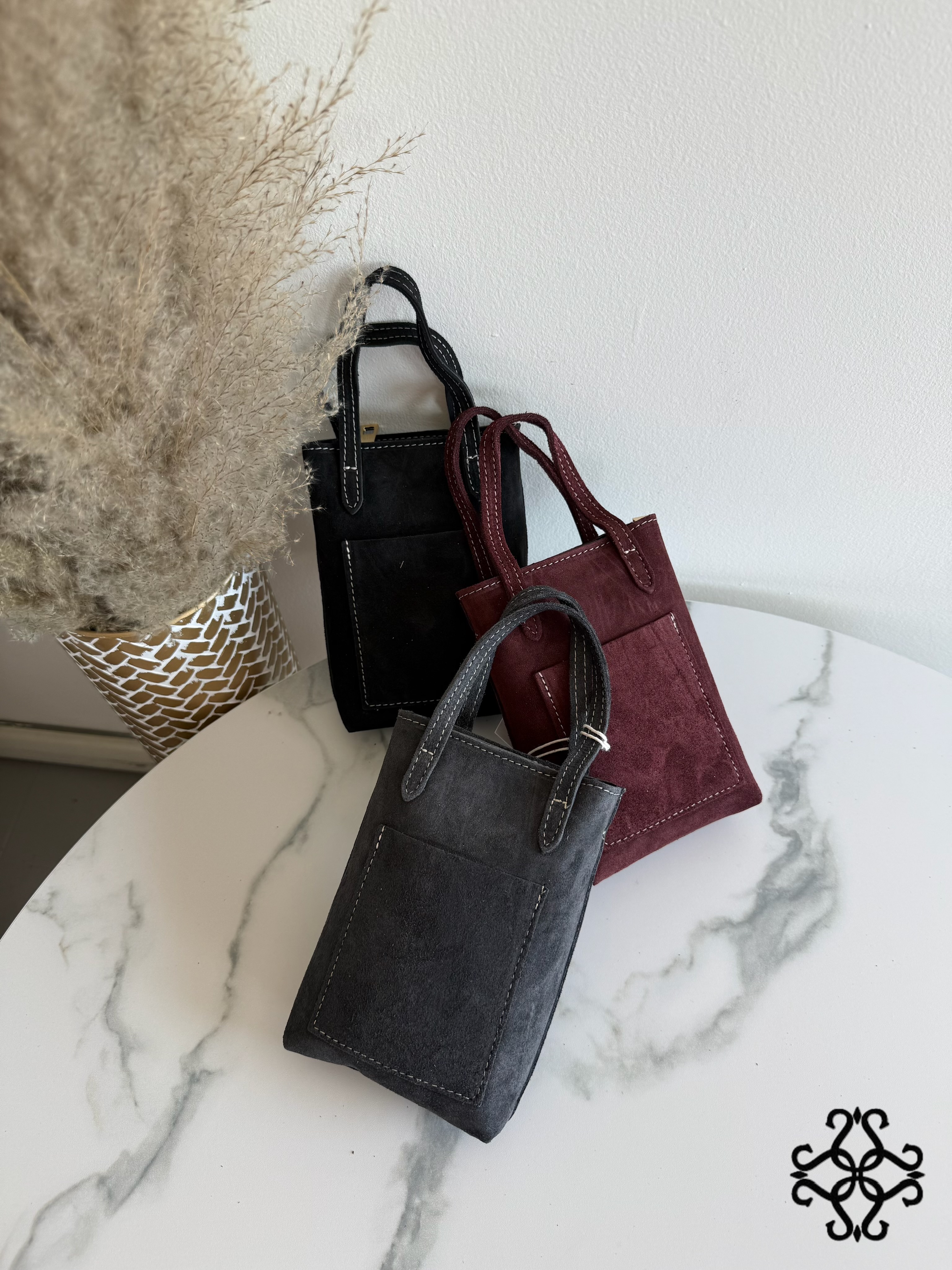 Small Messenger Bag with Front Pocket