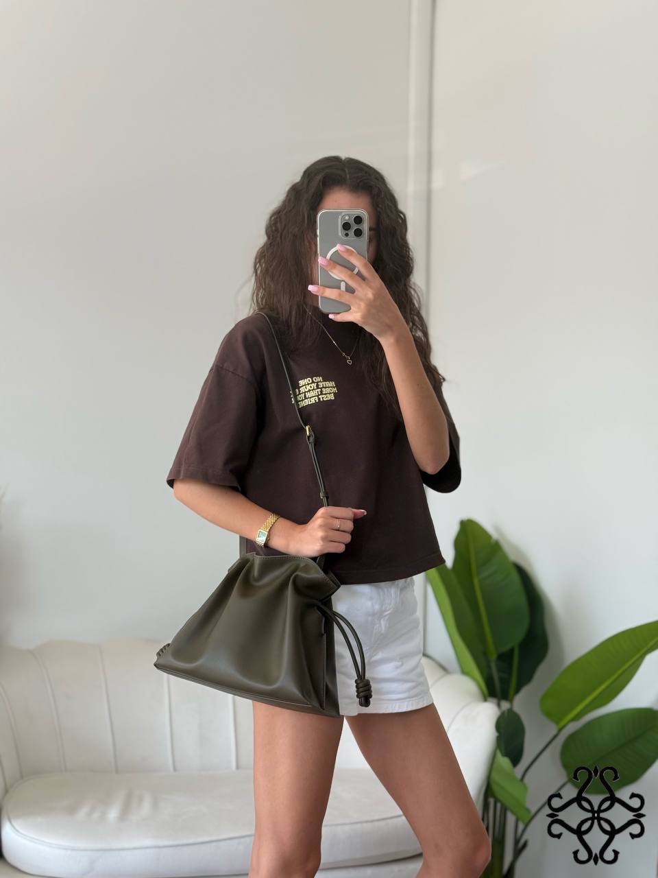 Drawcord Bucket Bag