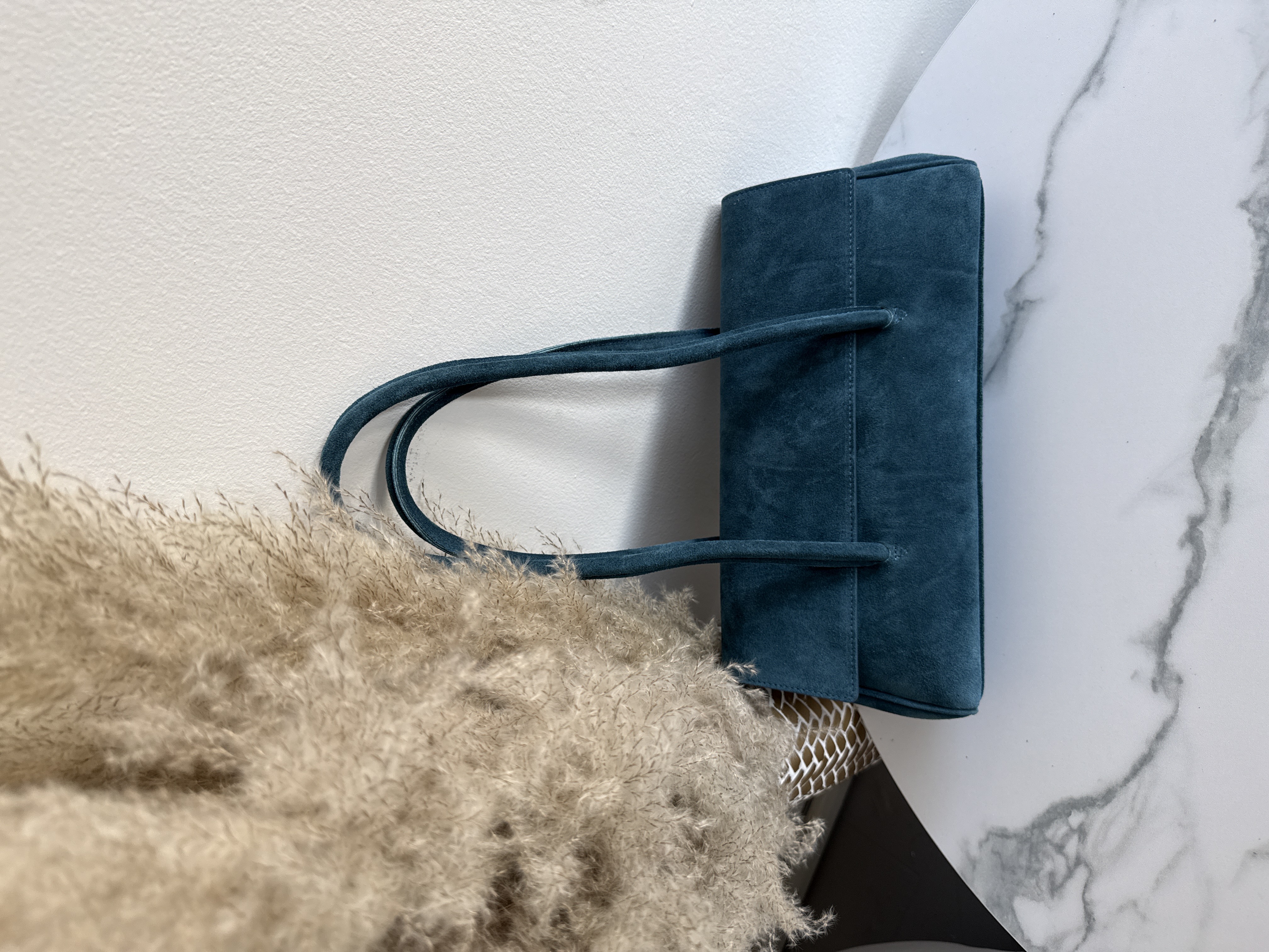Suede Shoulder Bag