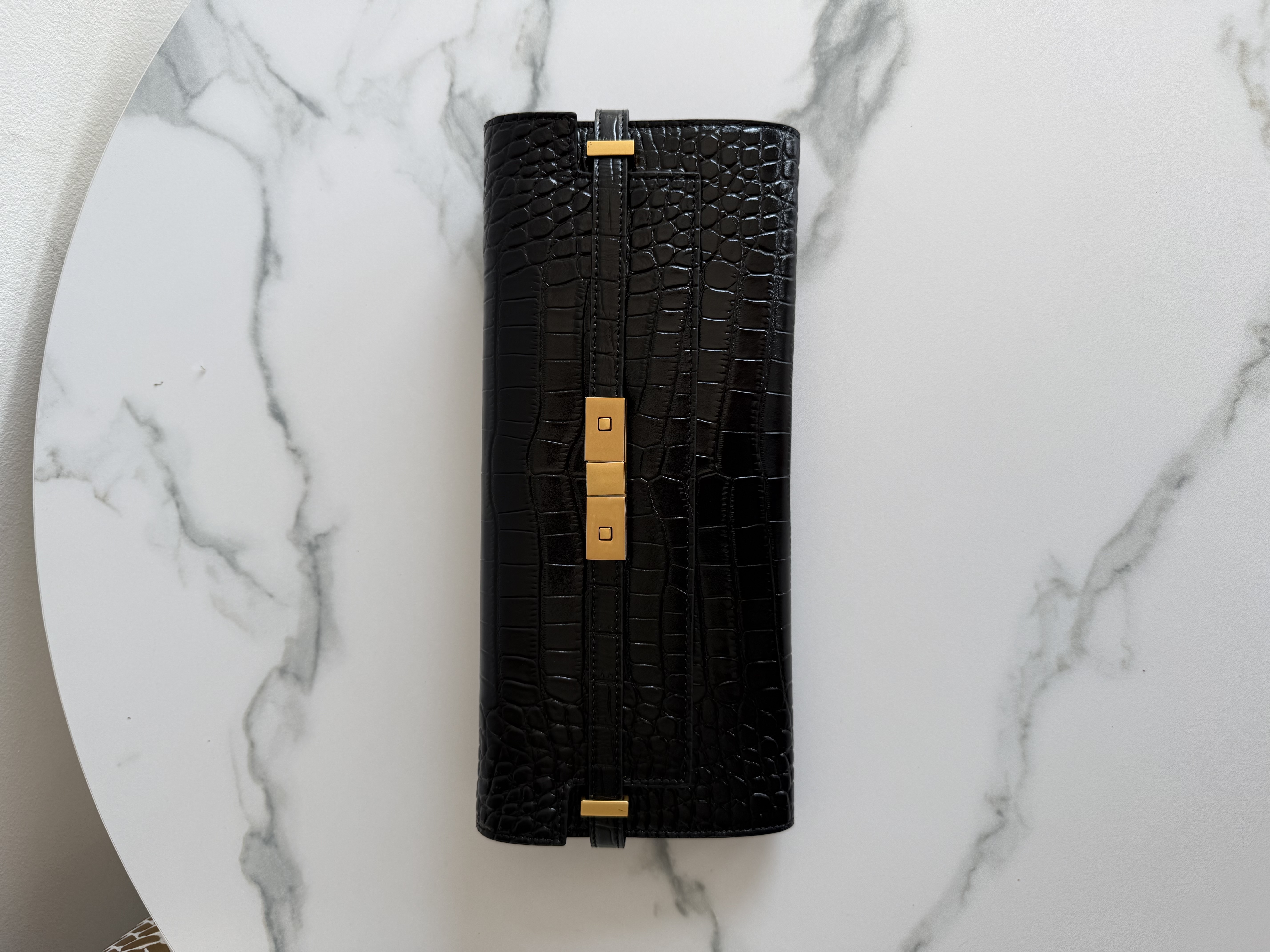Embossed Envelope Clutch