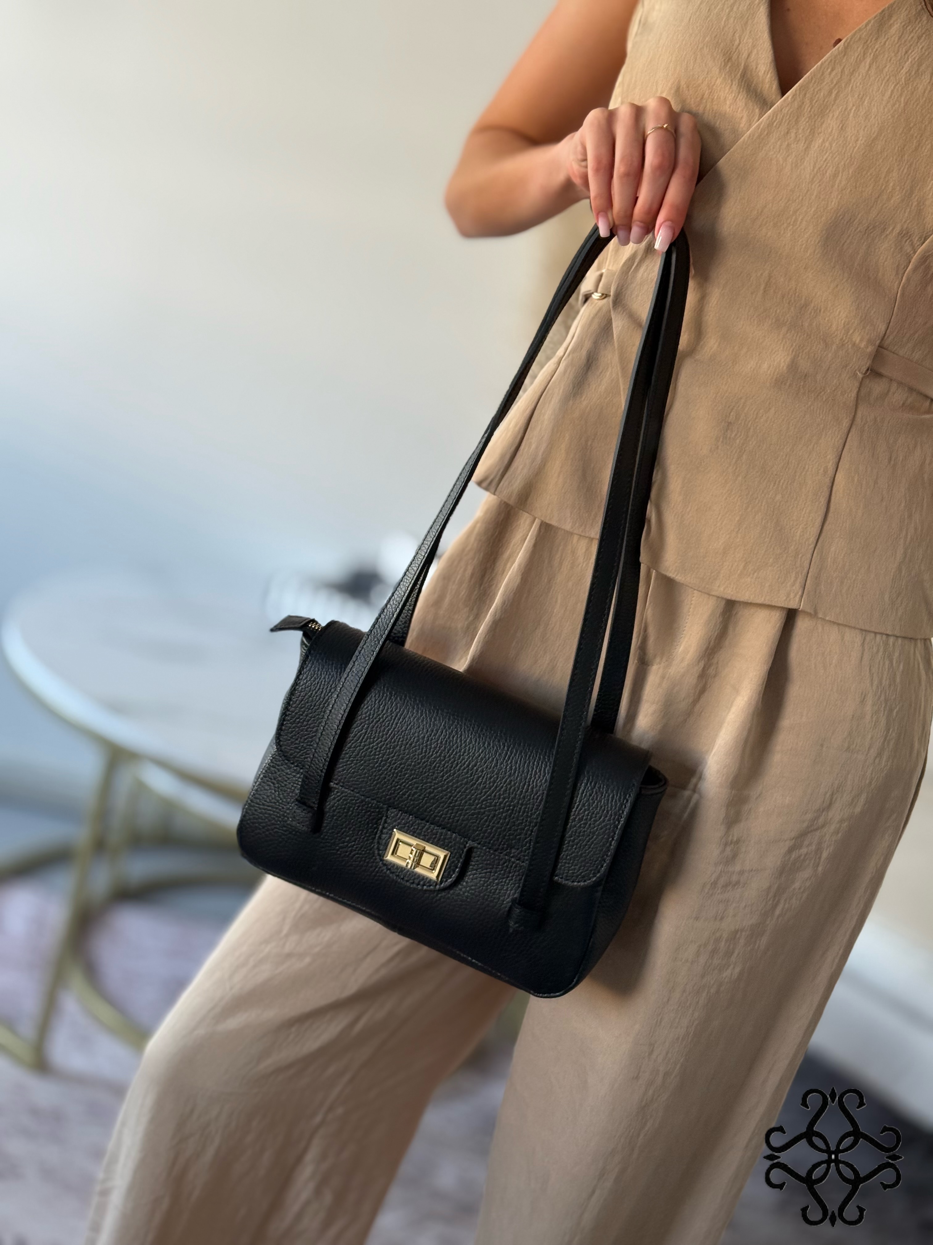 Leather Shoulder Bag