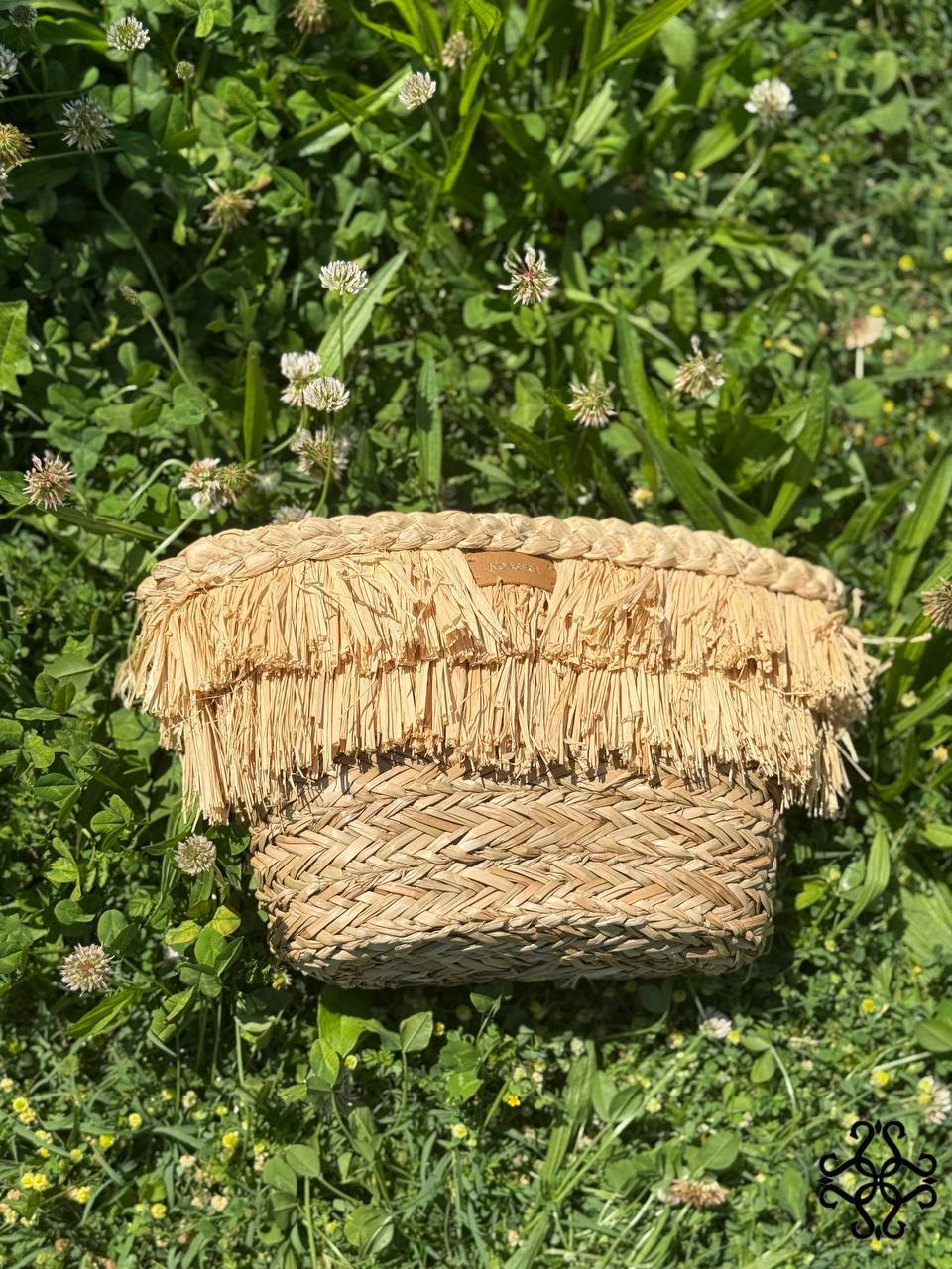 Woven Fringe Bag