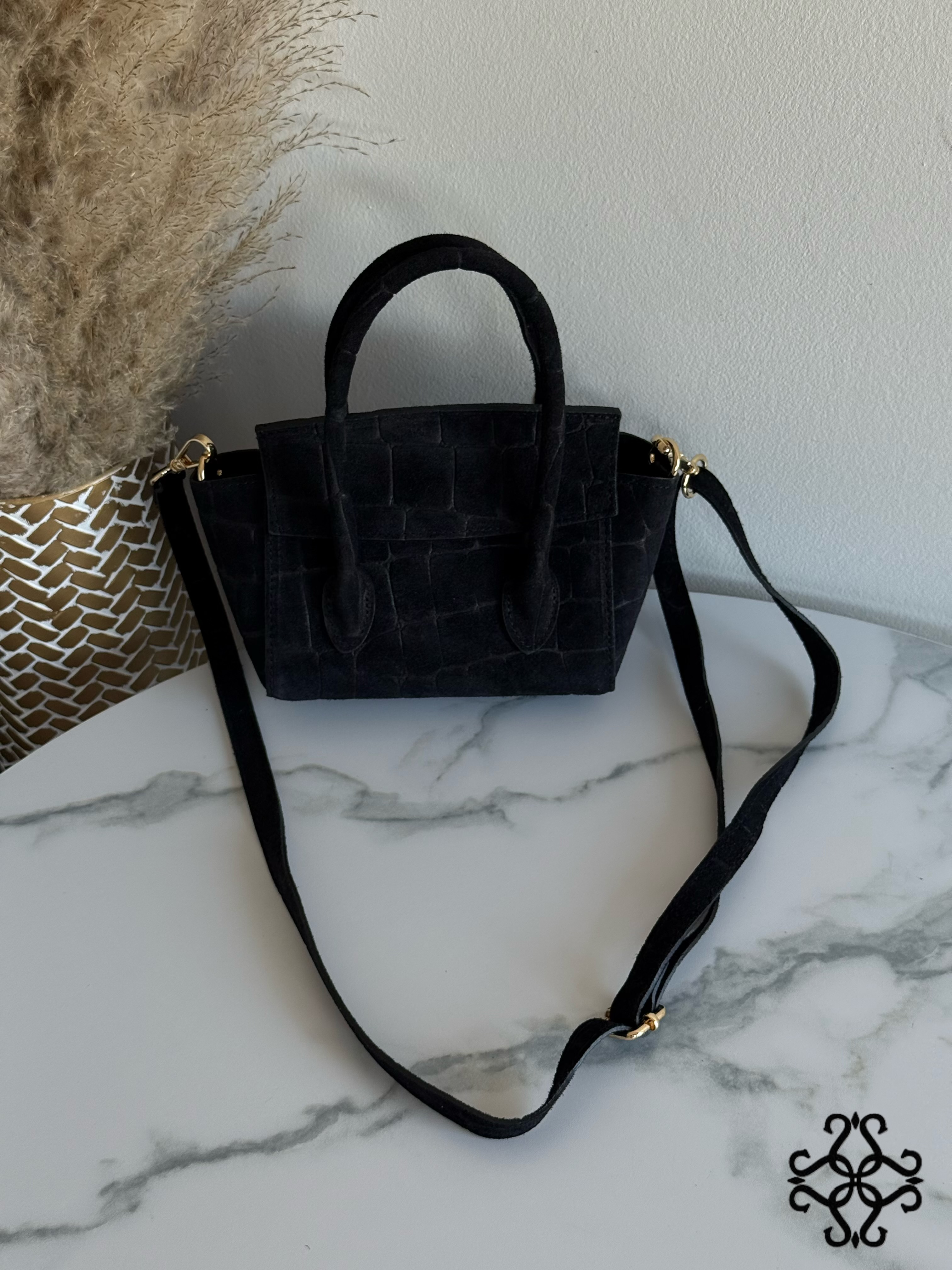 Suede Mini Doctor Bag