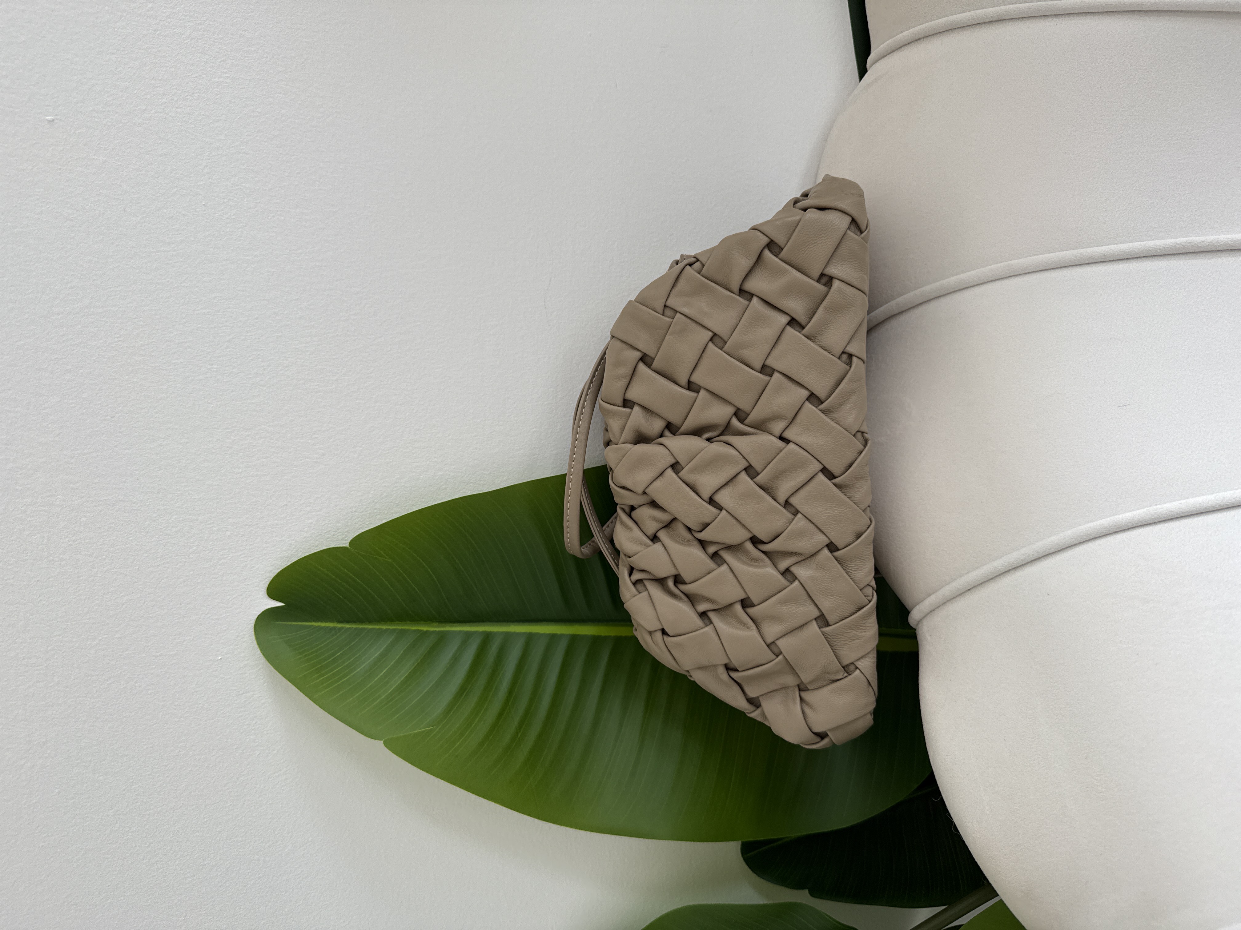Woven Envelope Shoulder Bag