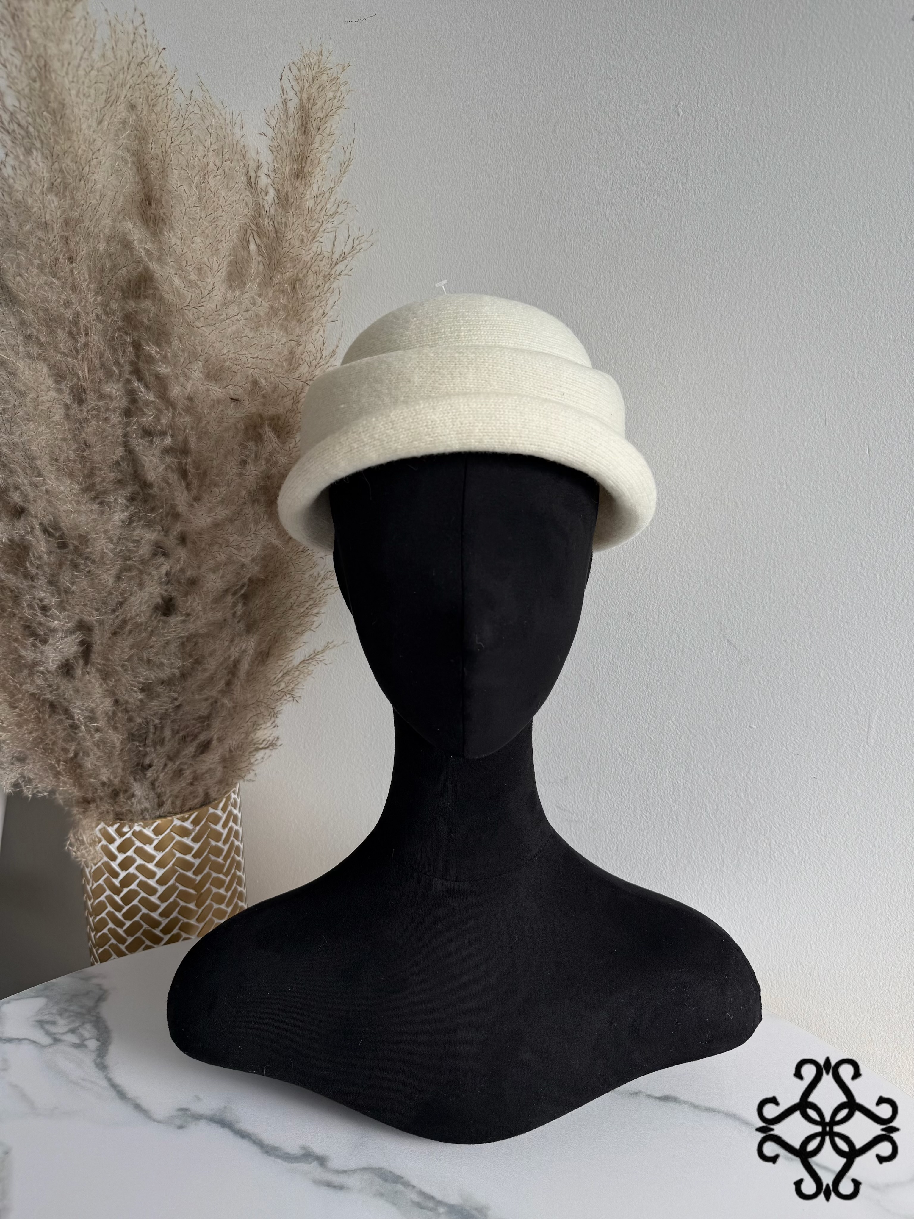 Cloche Hat with Decorative Detail