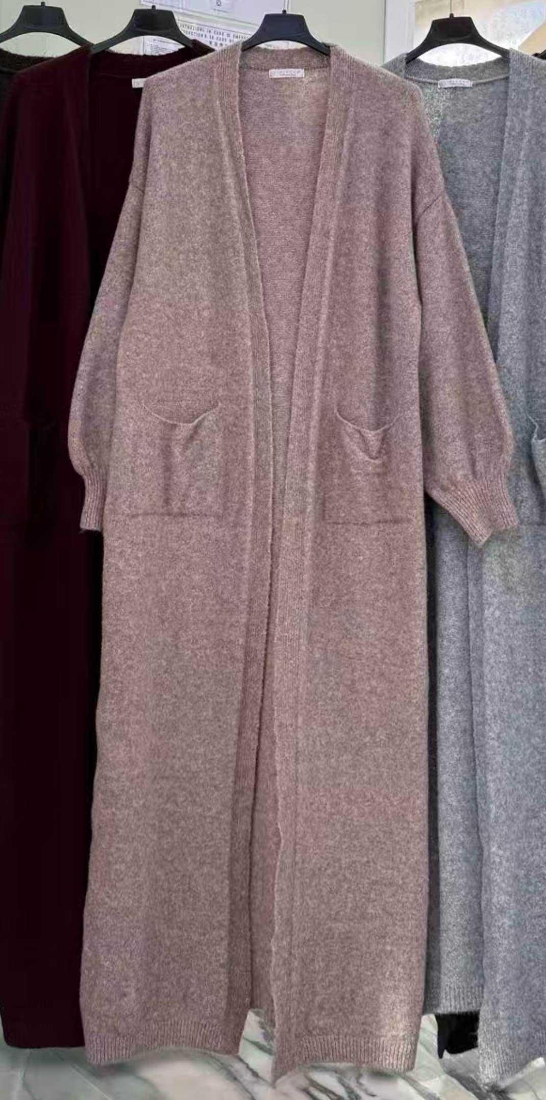 Extended Plush Cardigan