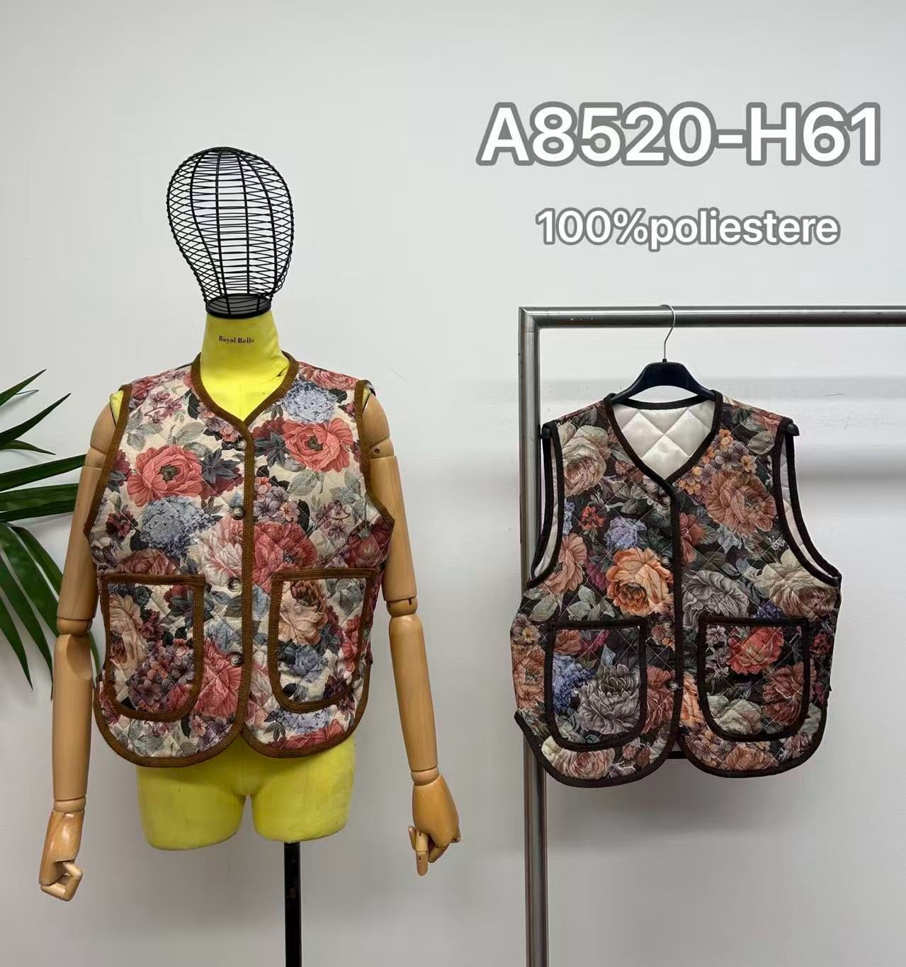 Quilted Vest with Pockets