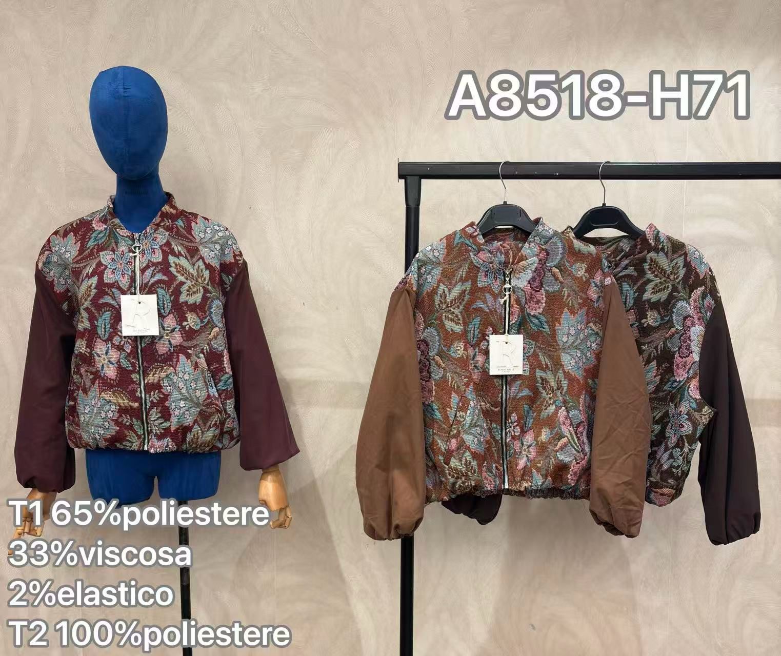Bomber Jacket with Pockets