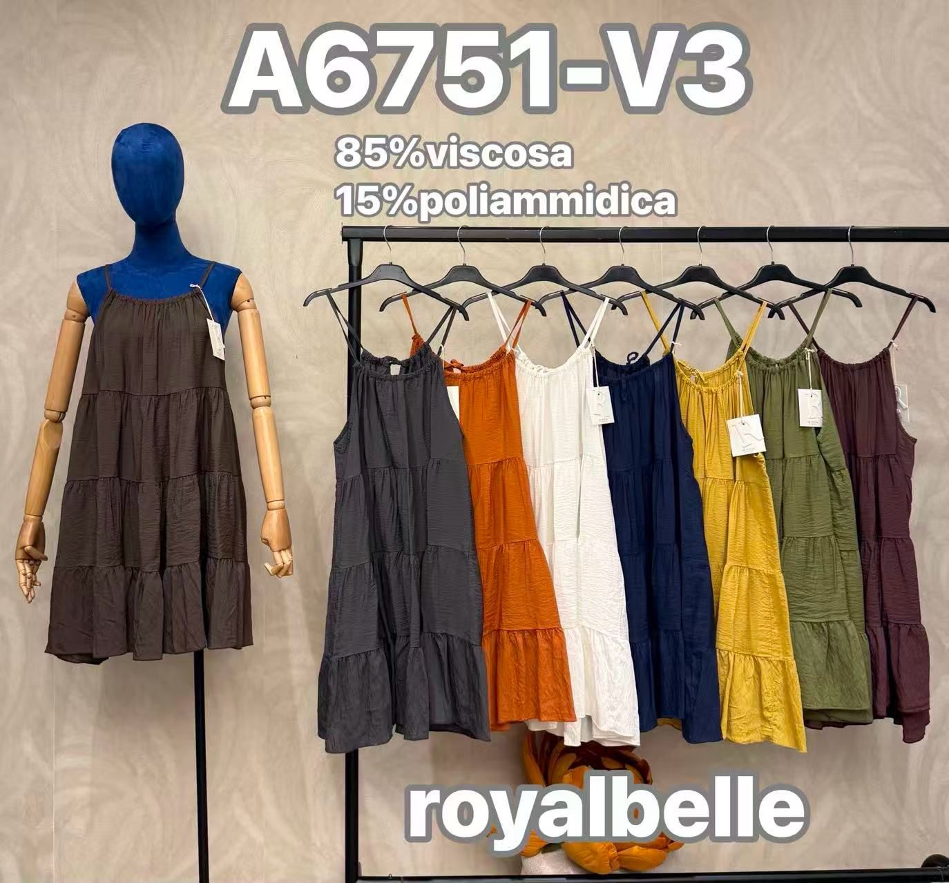 Loose Midi Spaghetti-Strap Dress