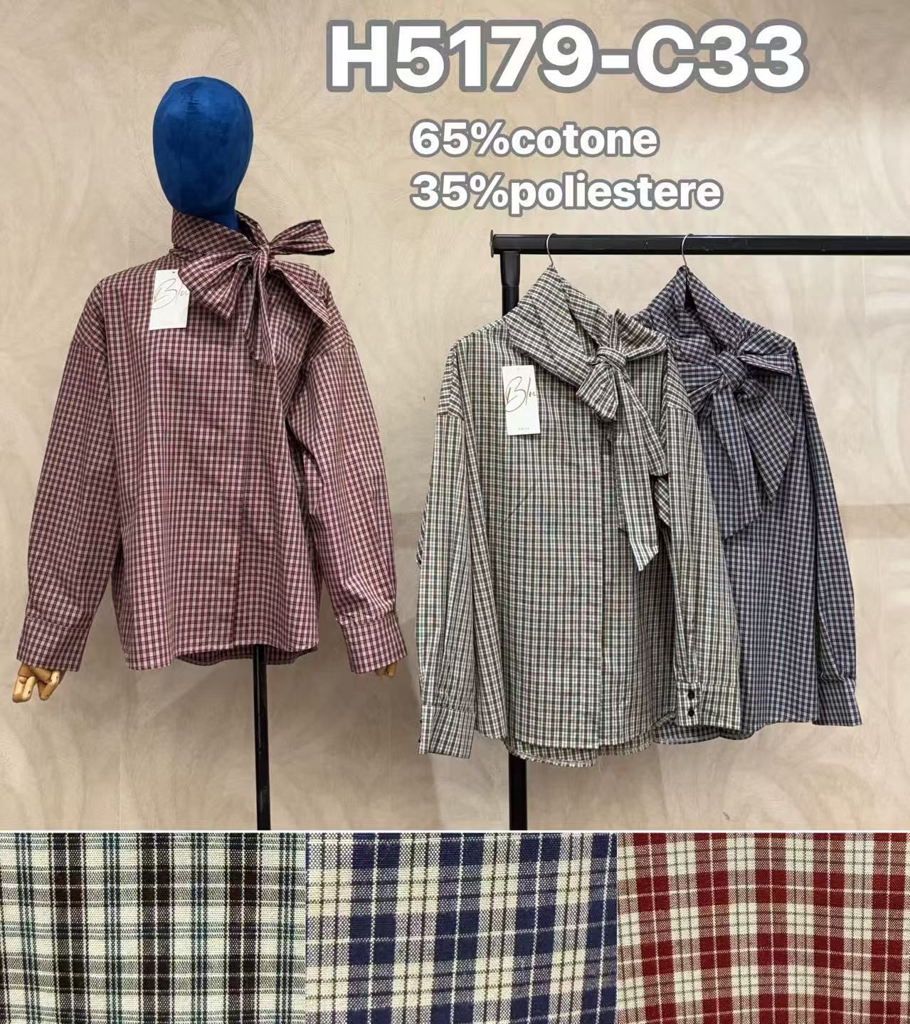 Relaxed Bow-Tie Shirt