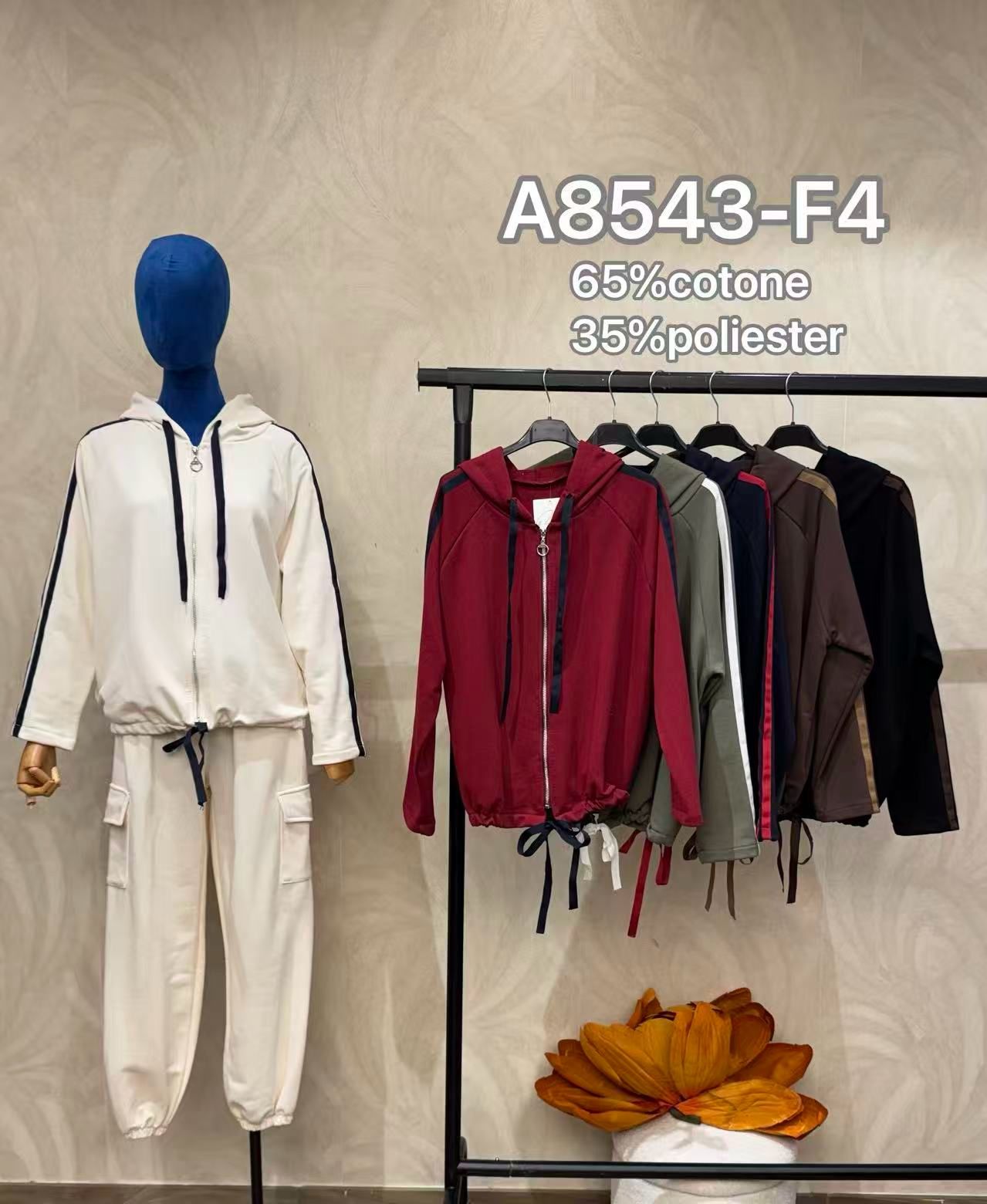 Hooded Sweat Jacket