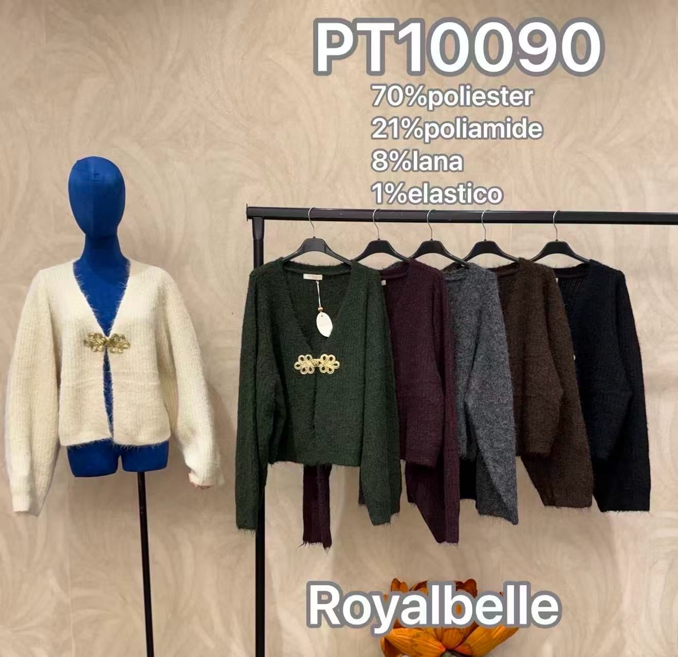 V‑Neck Cardigan