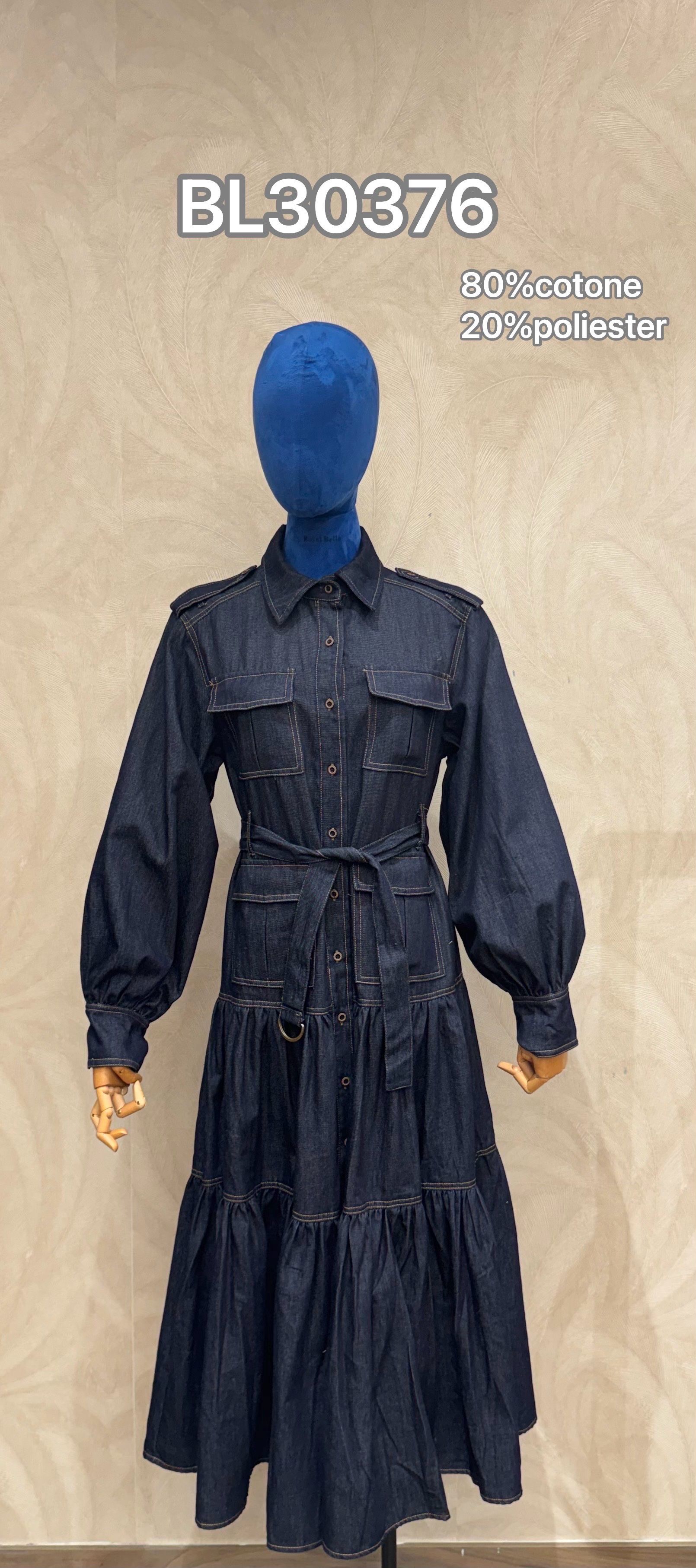 A-line Midi Shirt Dress