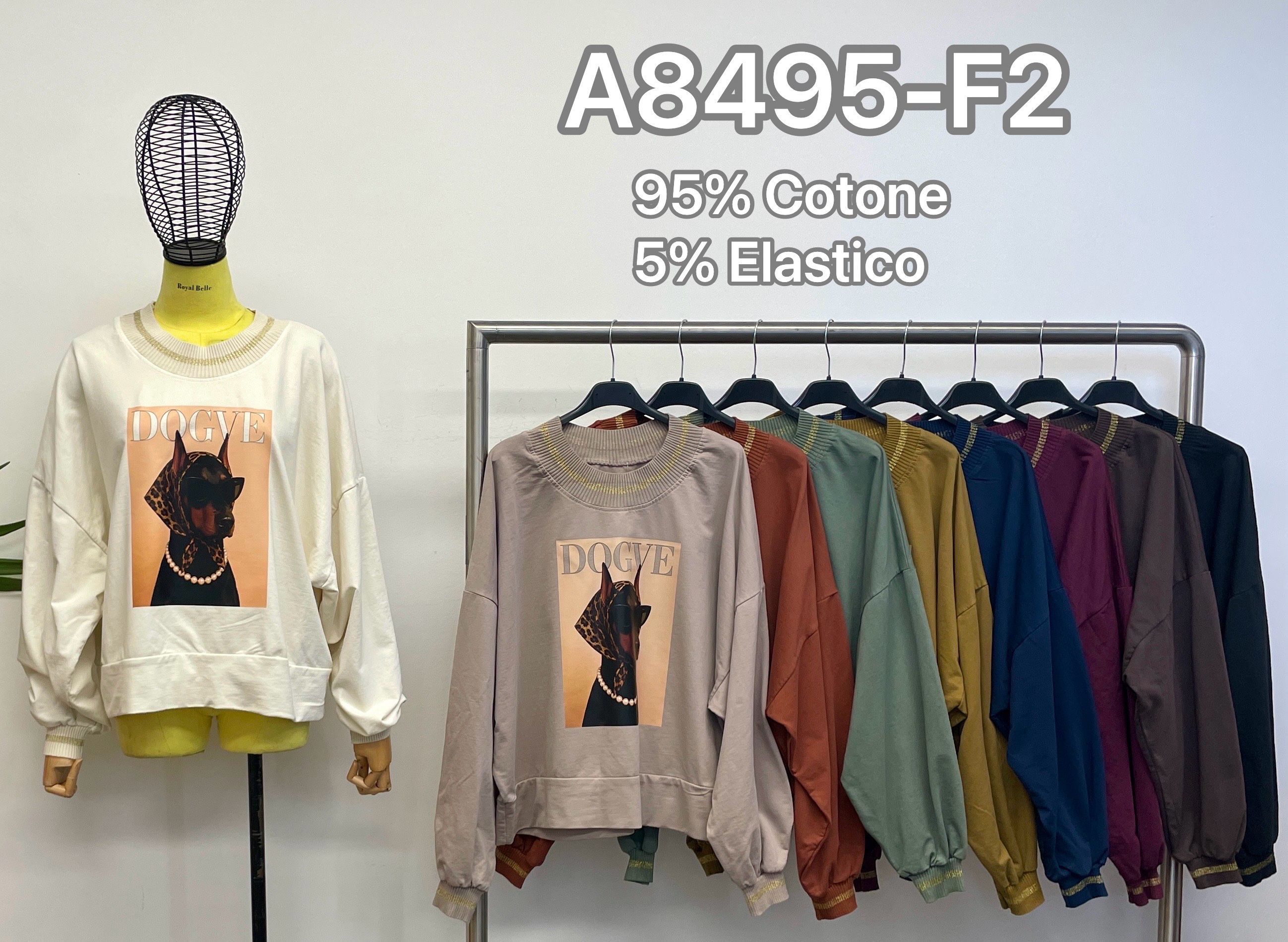 Oversize Printed Sweatshirt