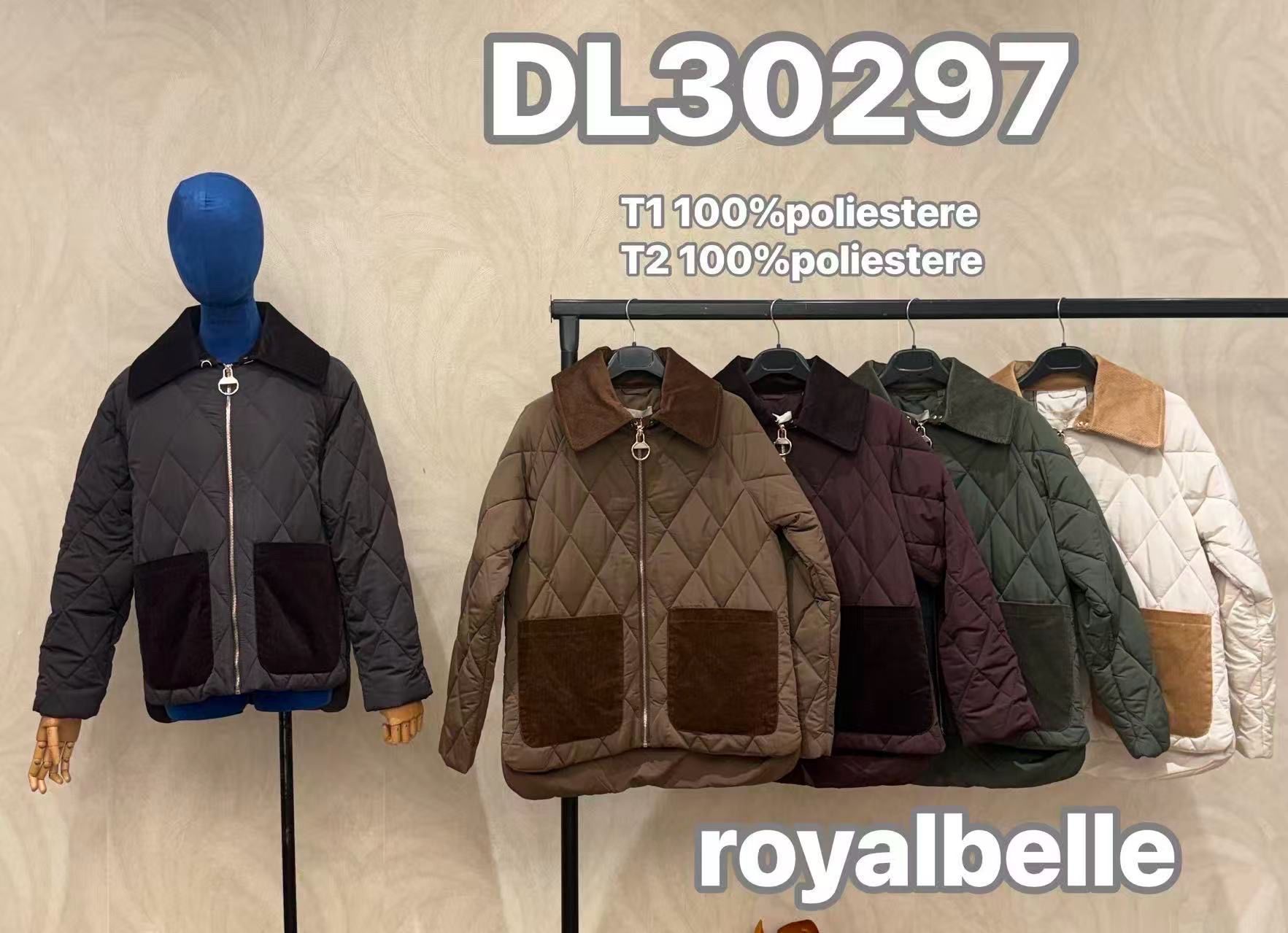 Hip-Length Quilted Jacket
