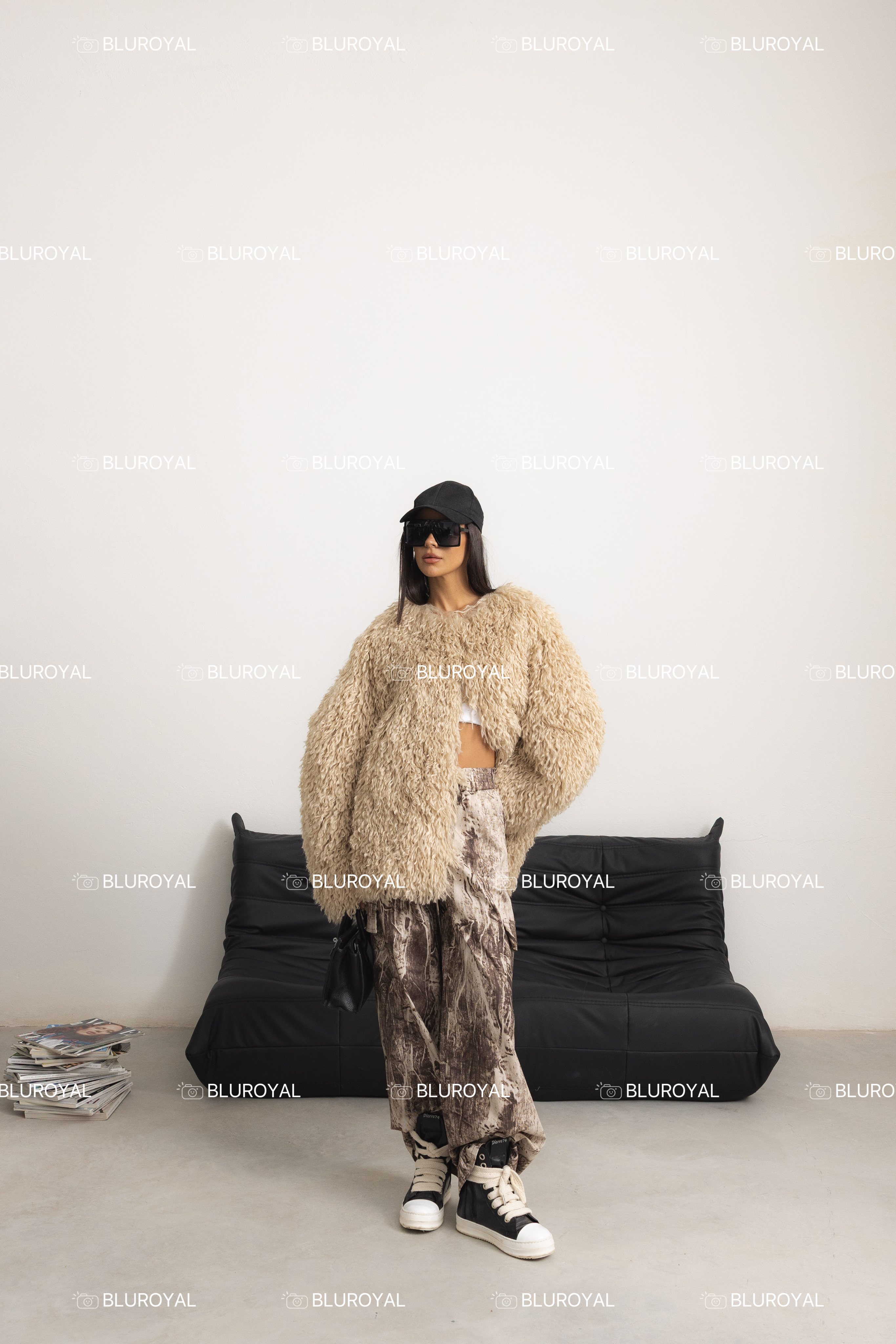 Oversize Teddy Jacket