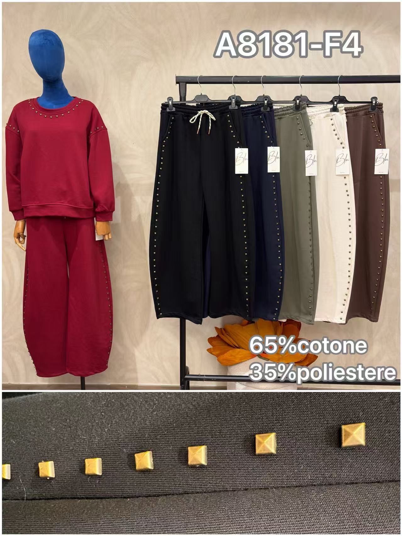 Comfort-Fit Sweatpants Set