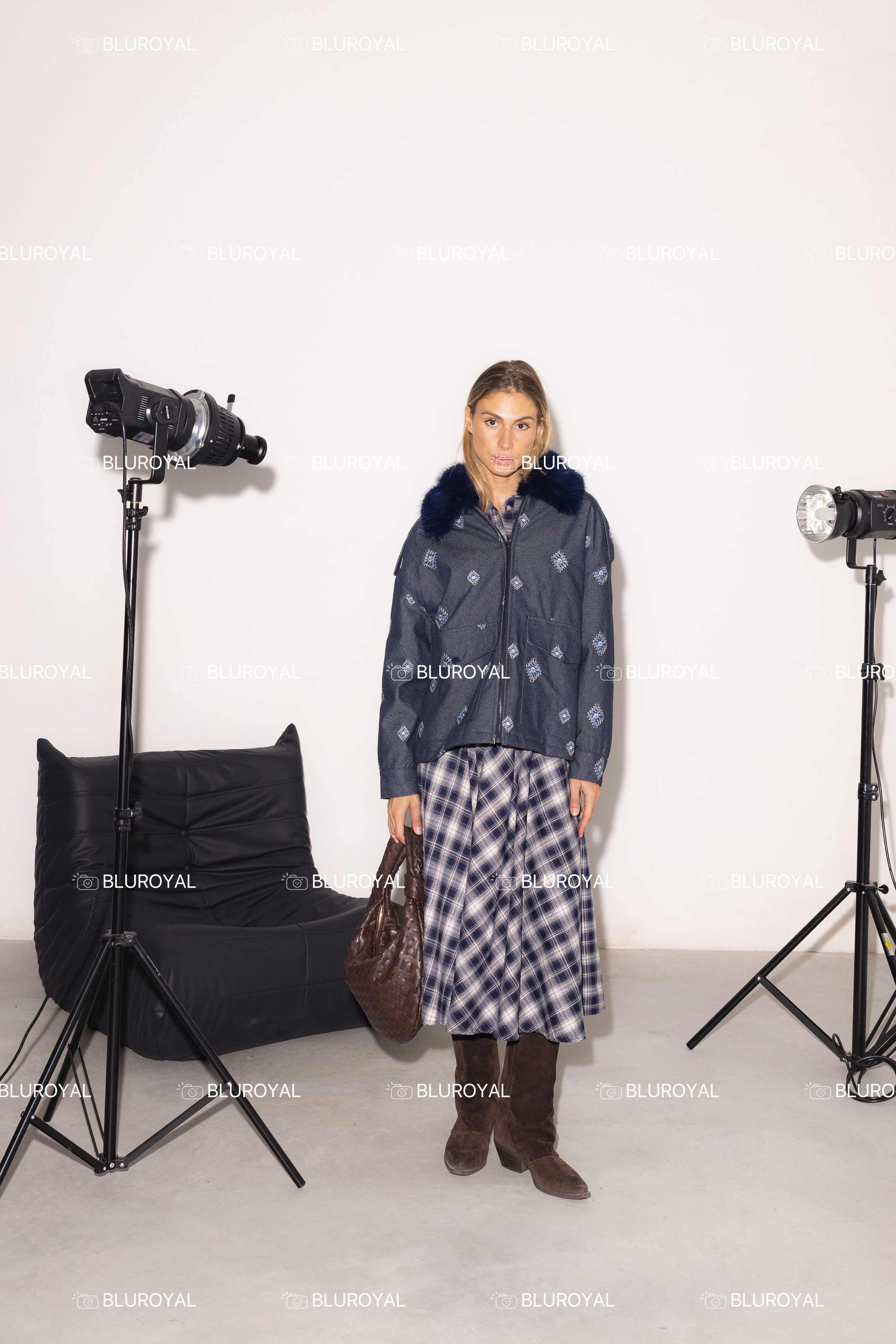Relaxed Jacket with Collar