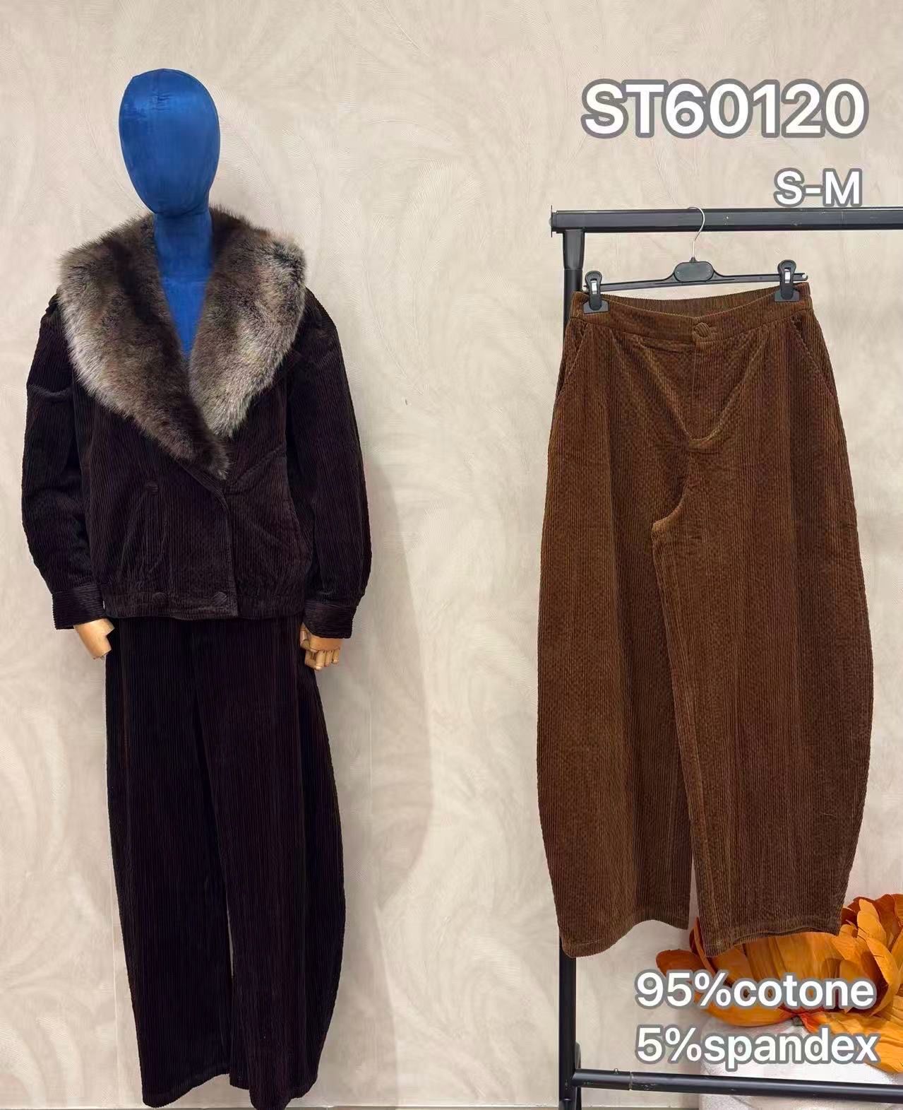 Straight Corduroy Trousers