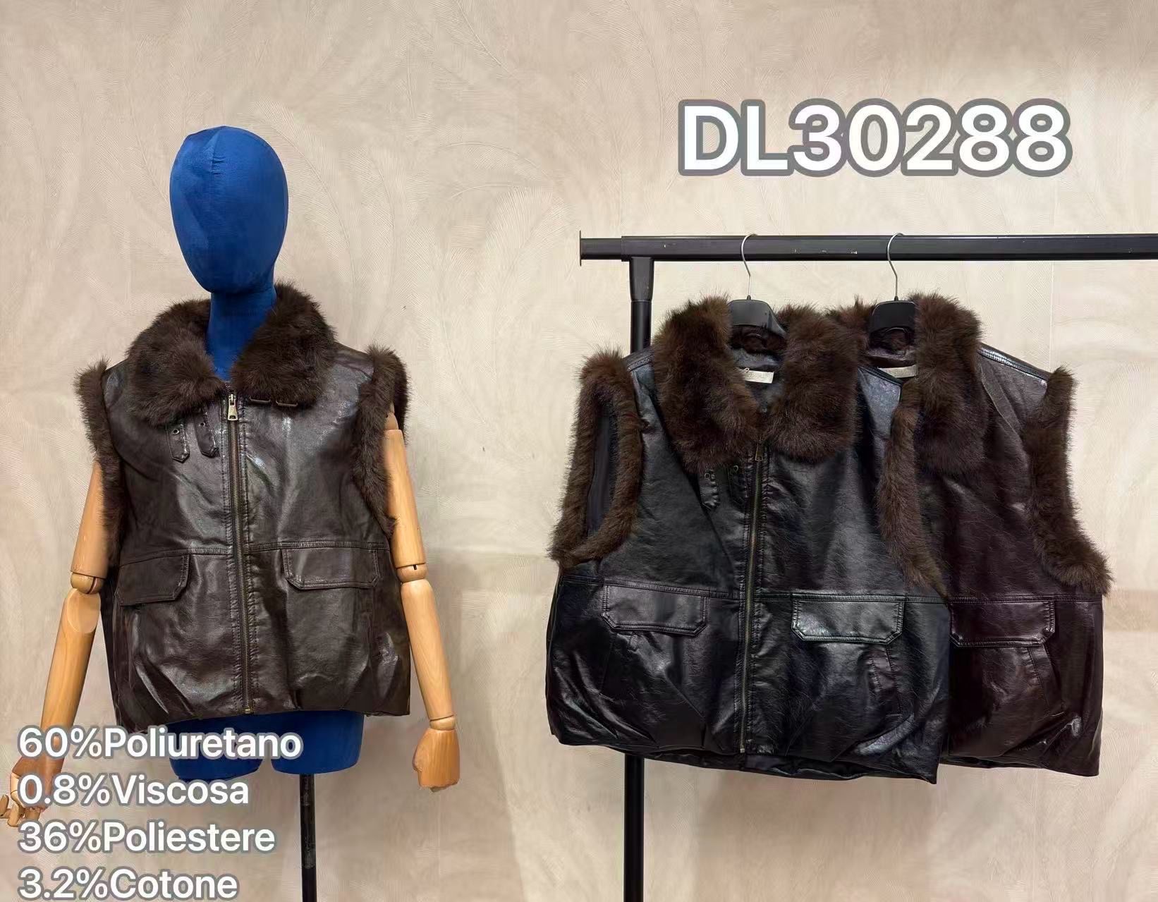Straight Vest with Collar