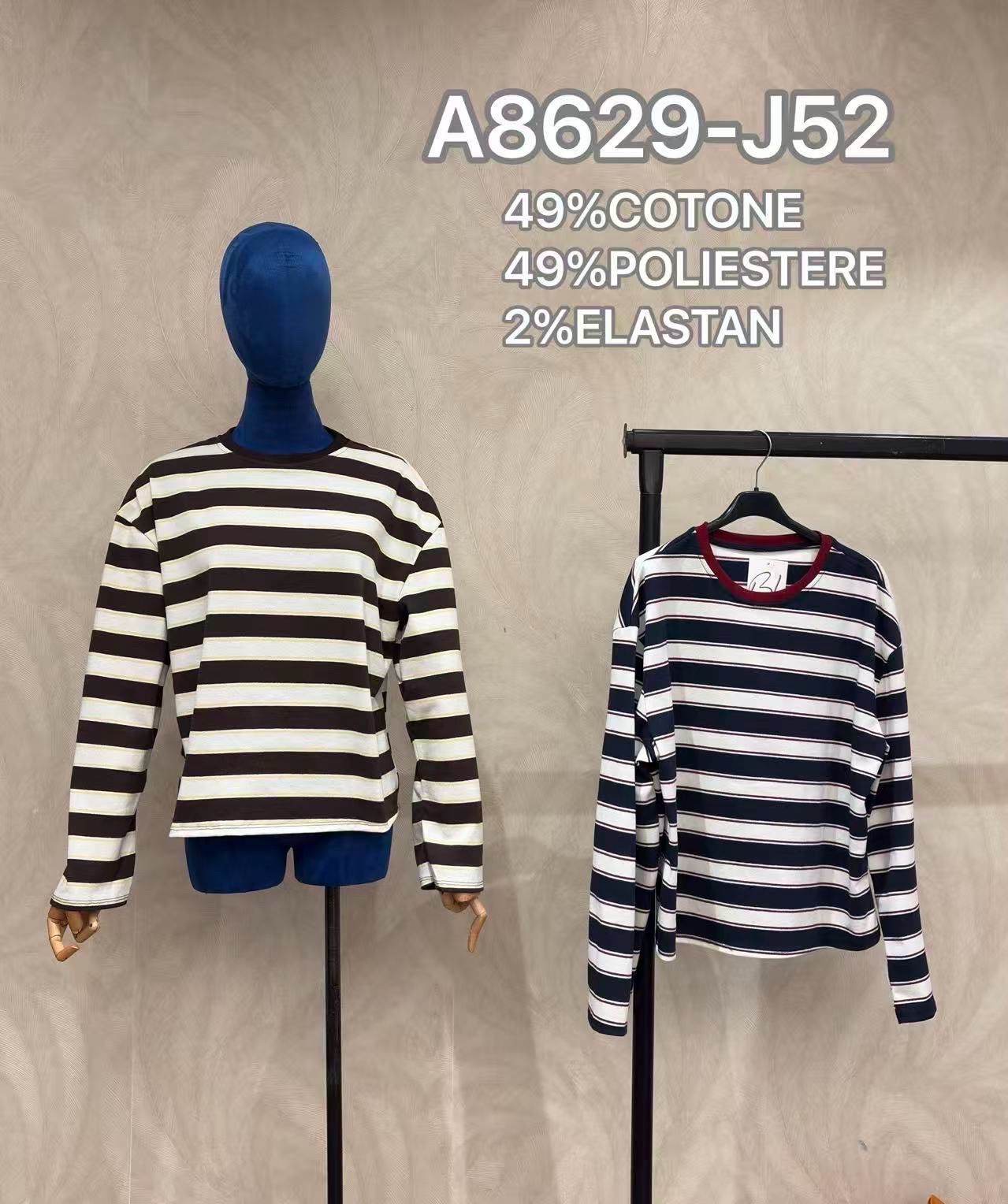Wide-Stripe T‑Shirt