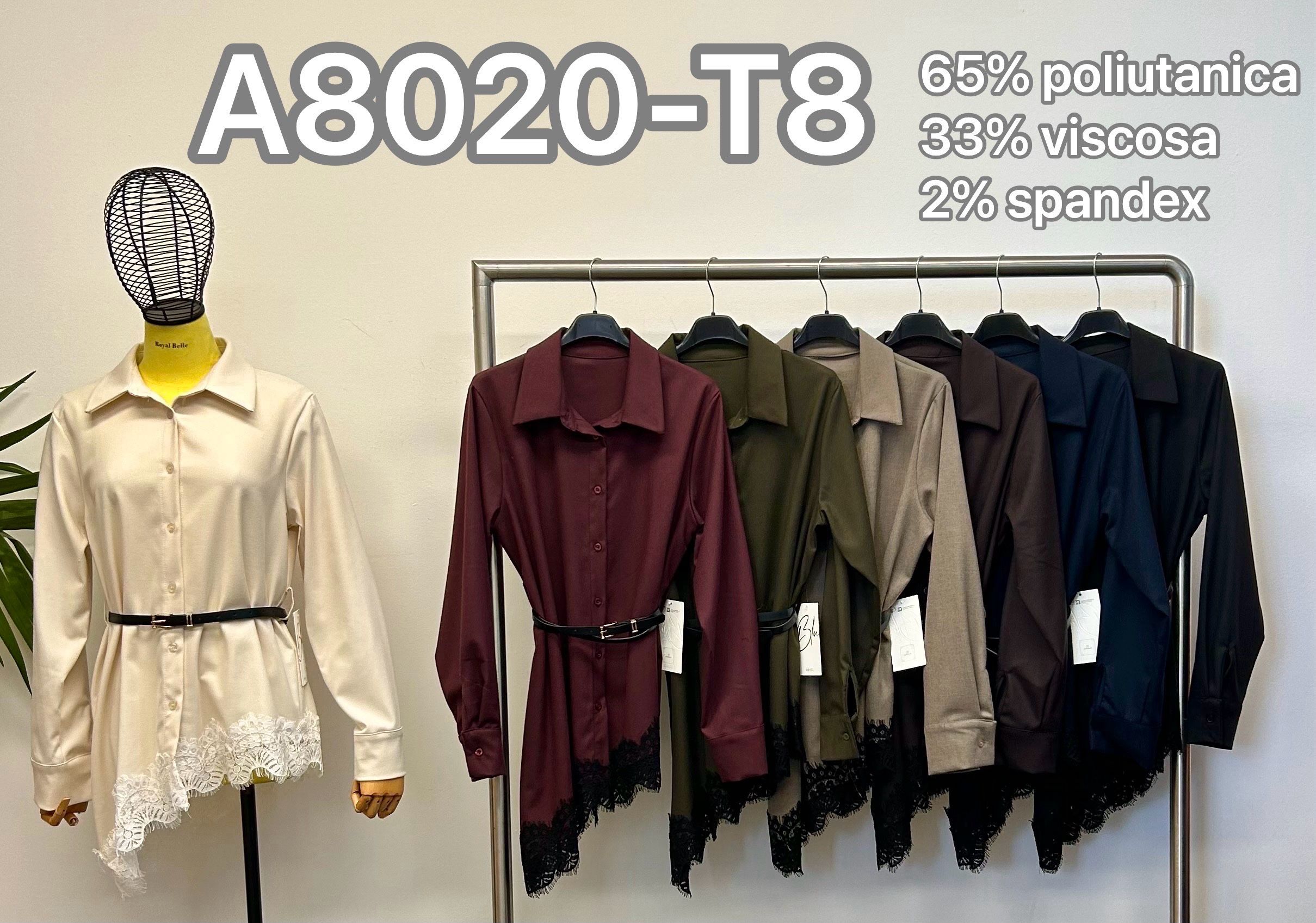Long Straight Jacket with Collar