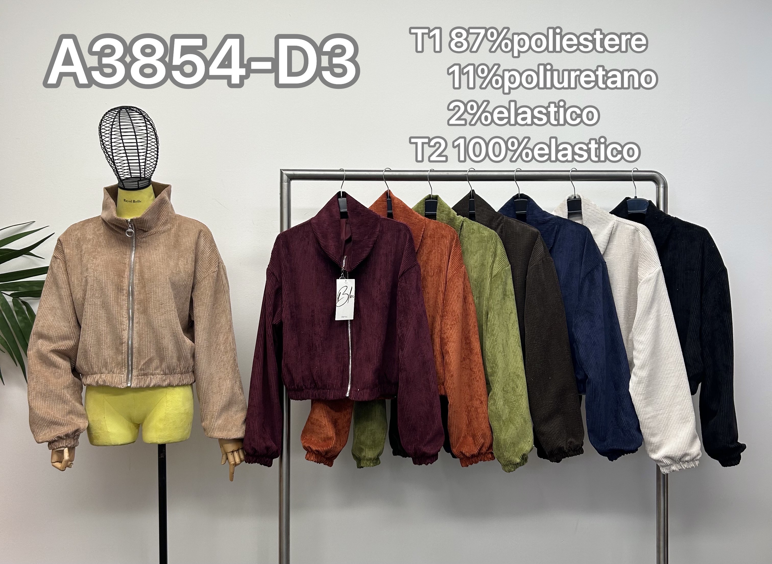 Corduroy Bomber Jacket
