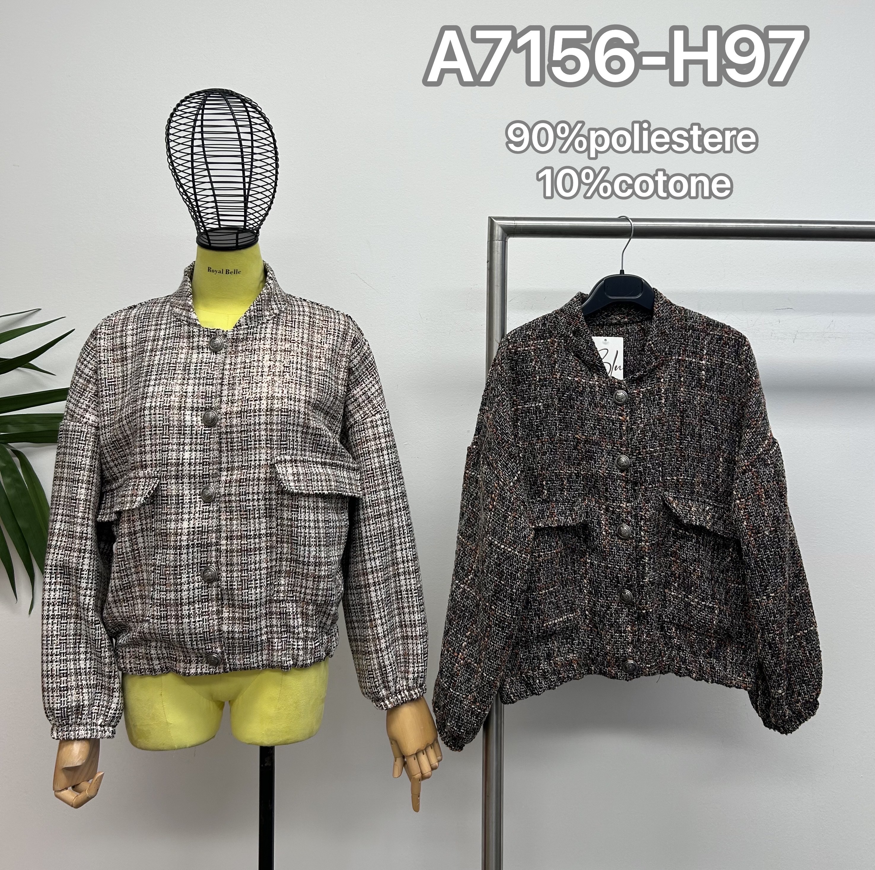 Tailored Hip-Length Jacket