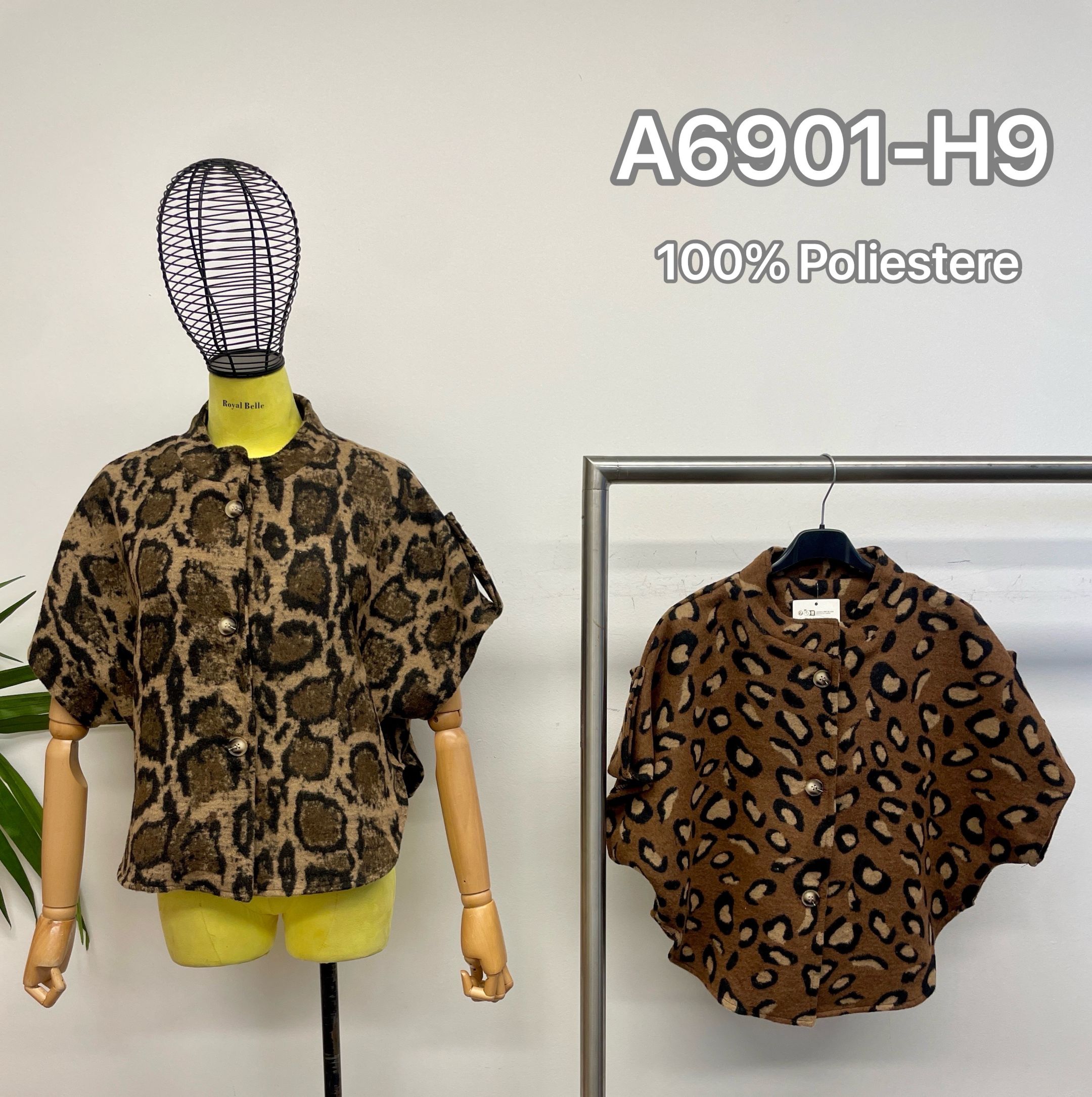 Regular Jacket with Shirt Collar