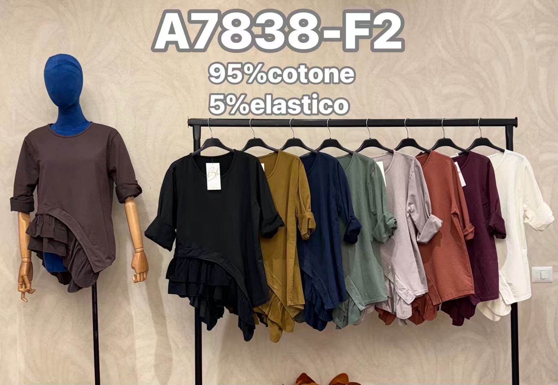Elongated Ruffle Top