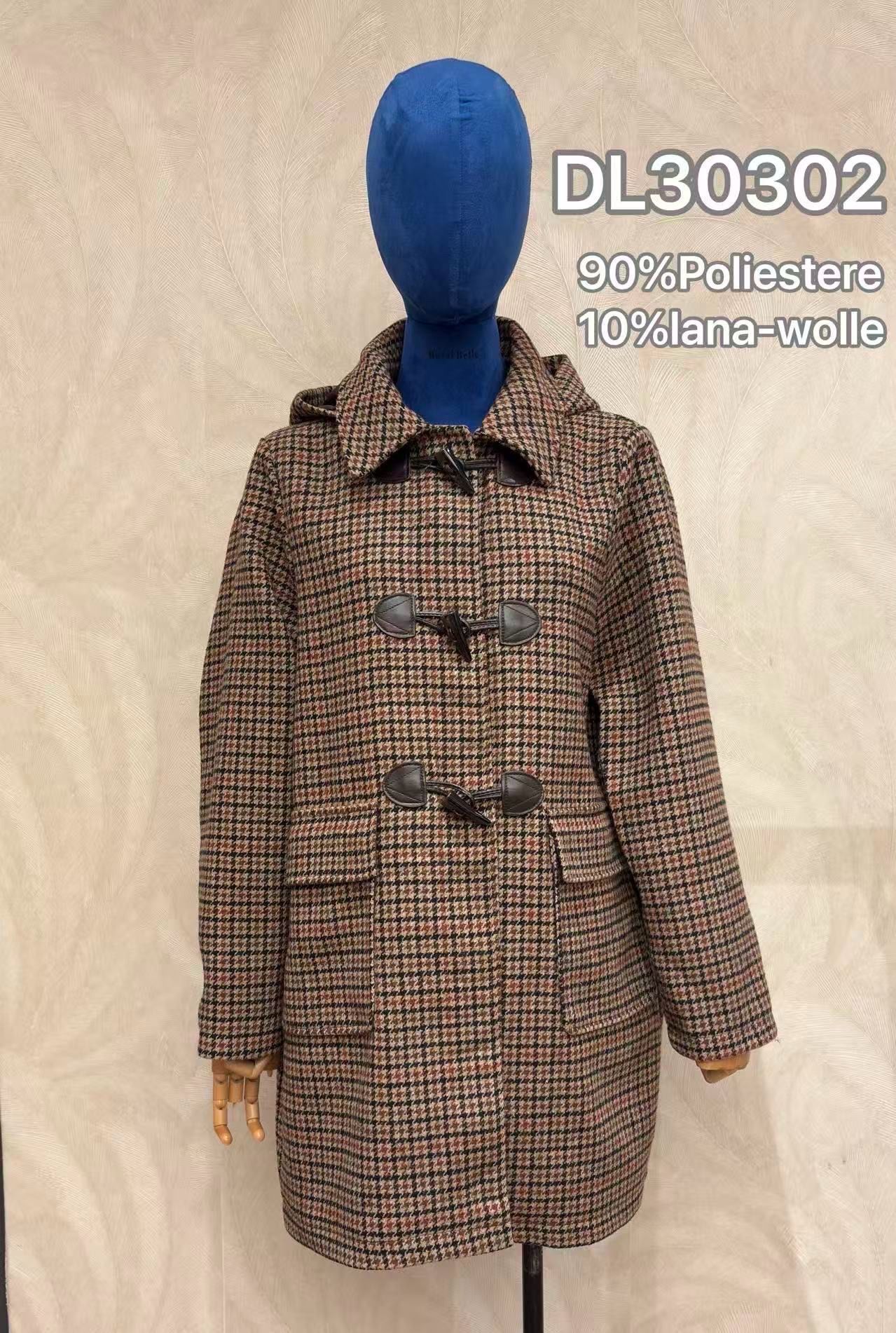 Straight Longline Coat with Collar