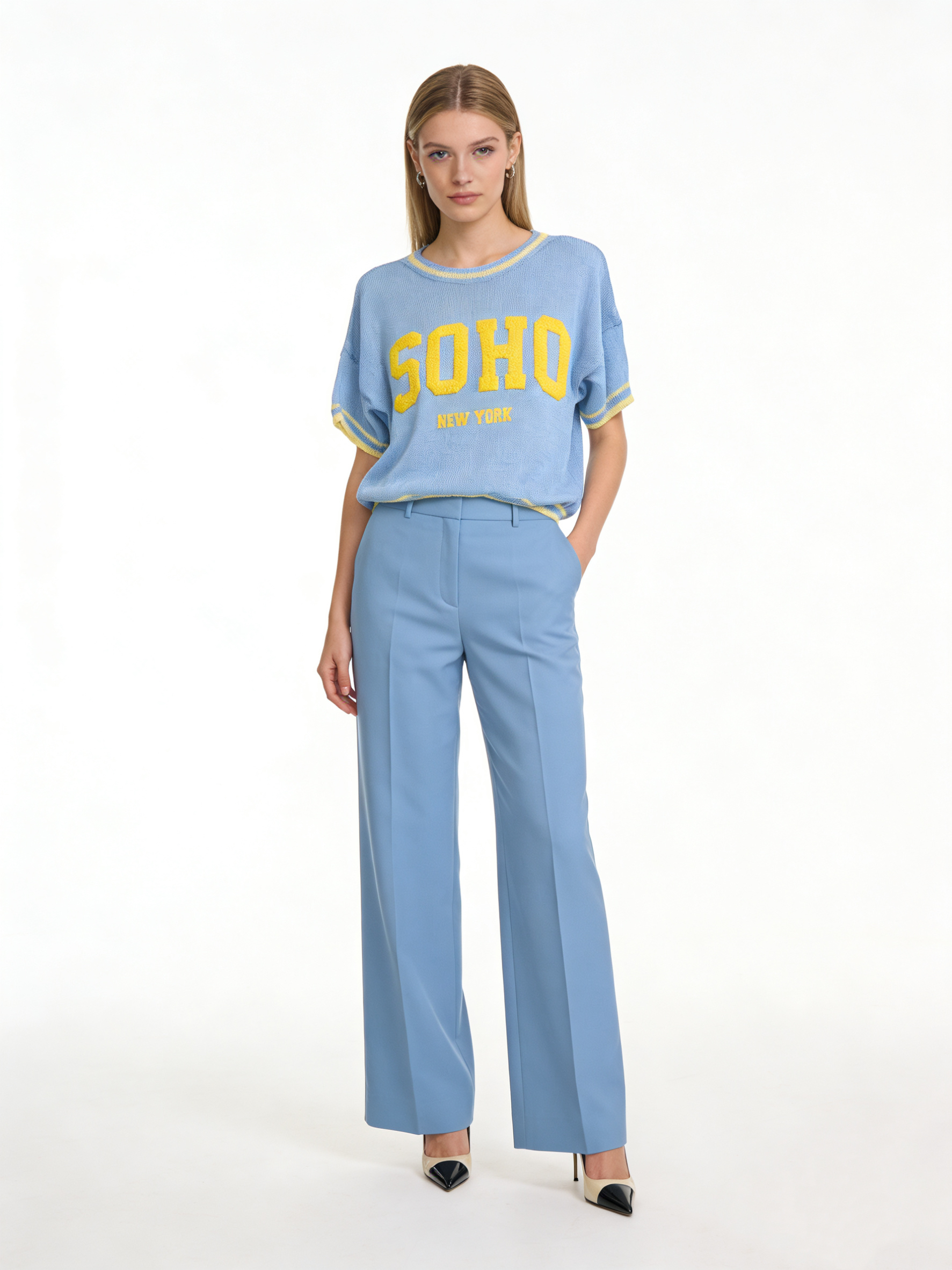 Oversized Logo Sweater