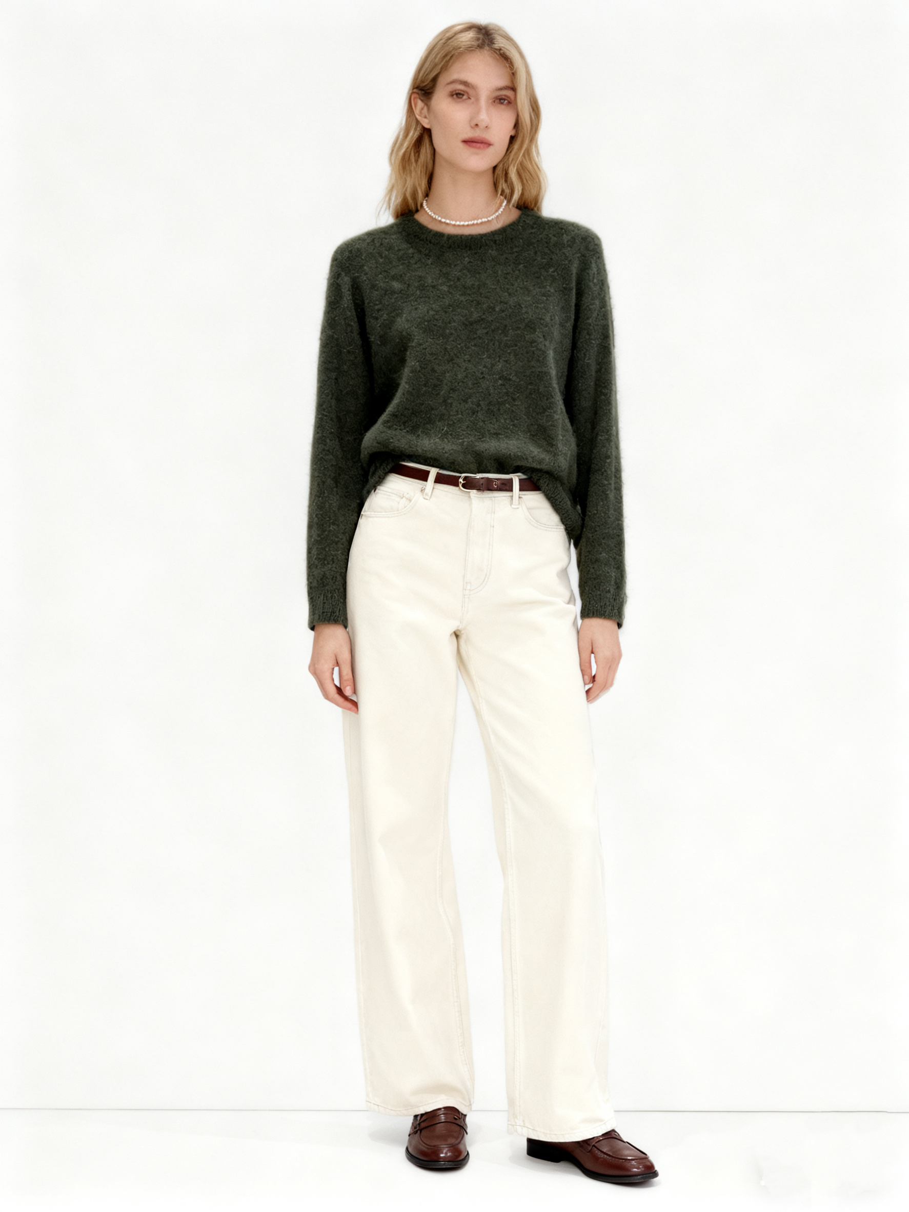 Regular Fit Crew Sweater