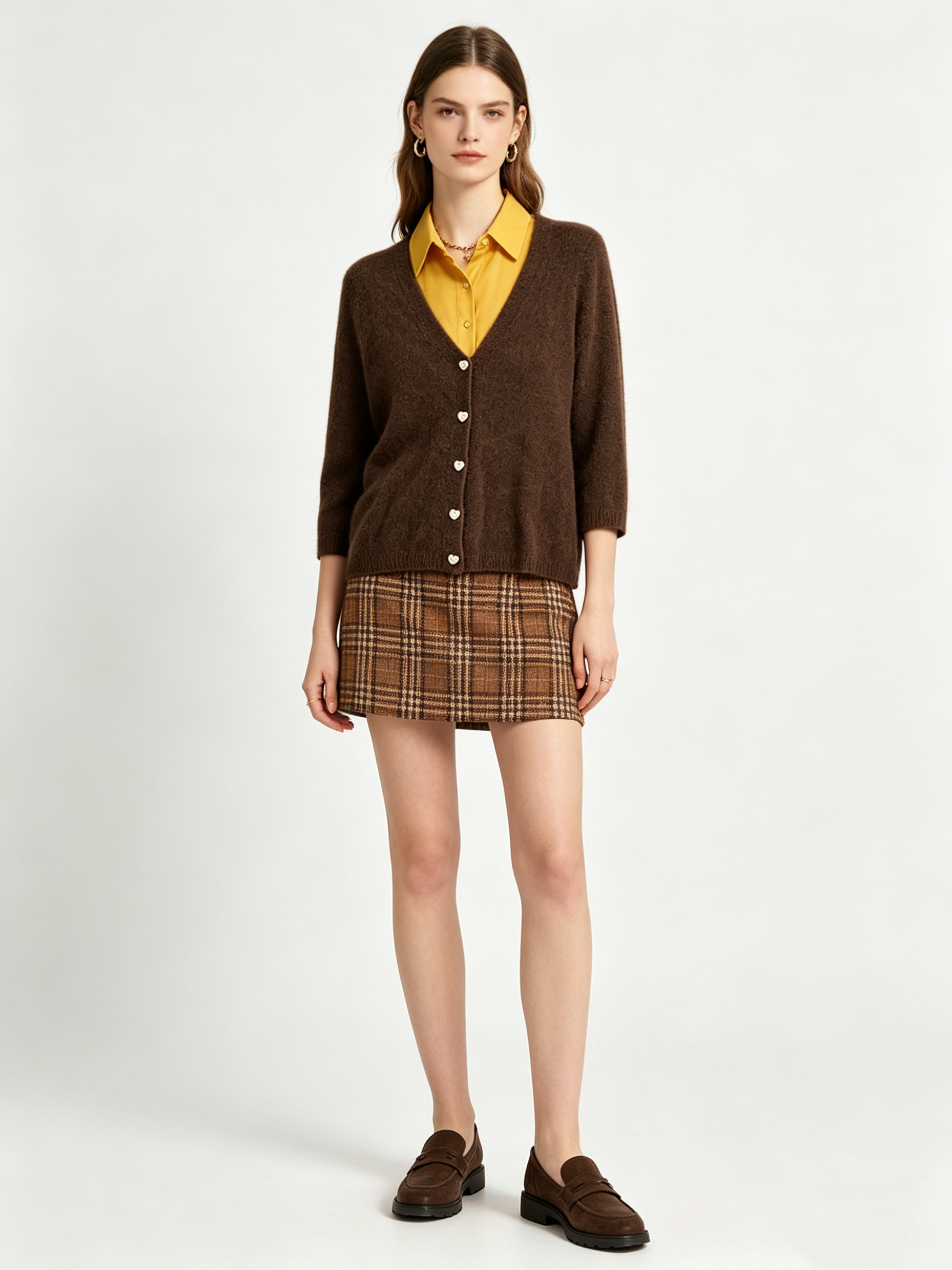 Regular V‑Neck Cardigan