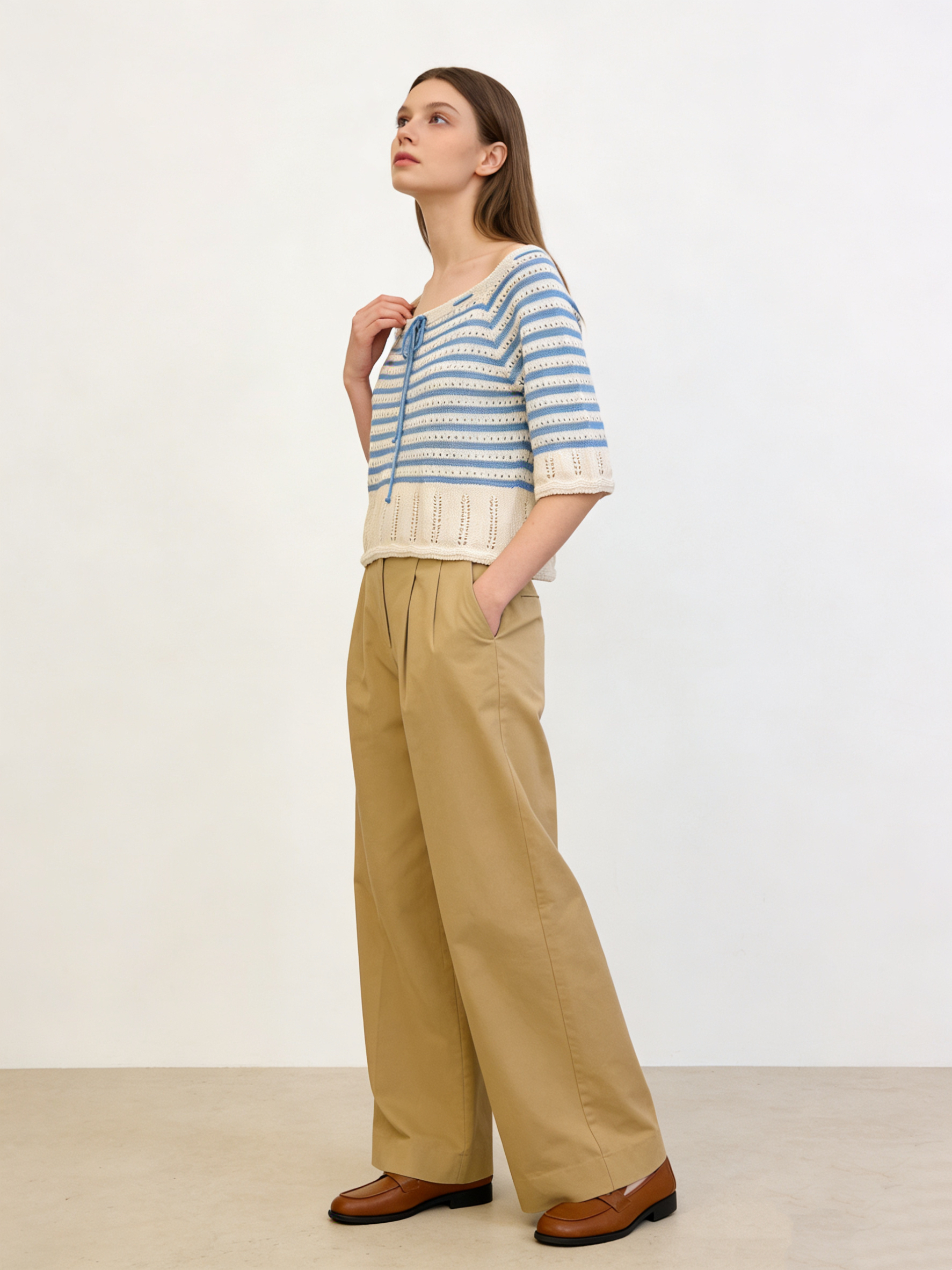 Openwork Regular Sweater