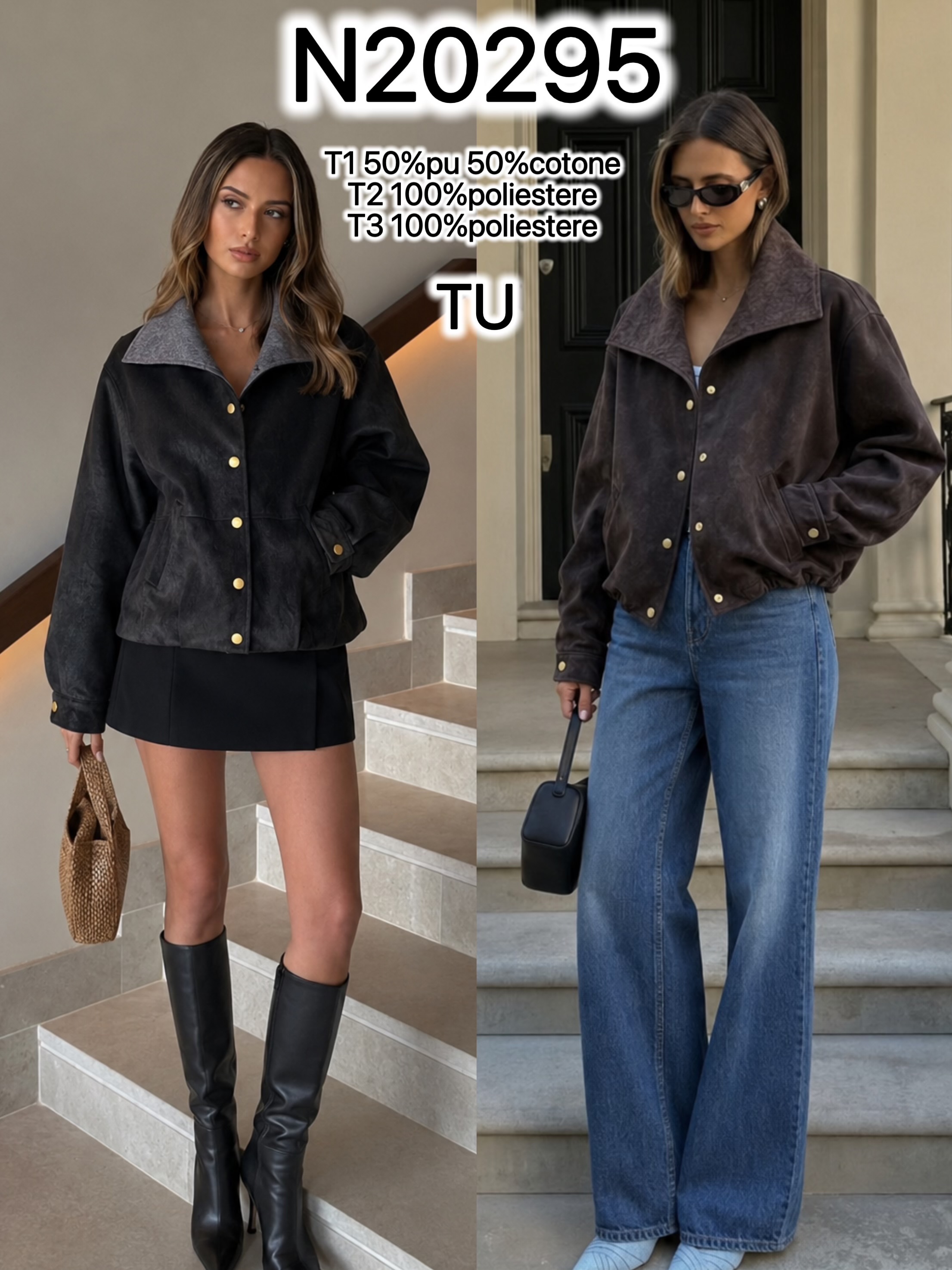 Relaxed Hip-Length Jacket