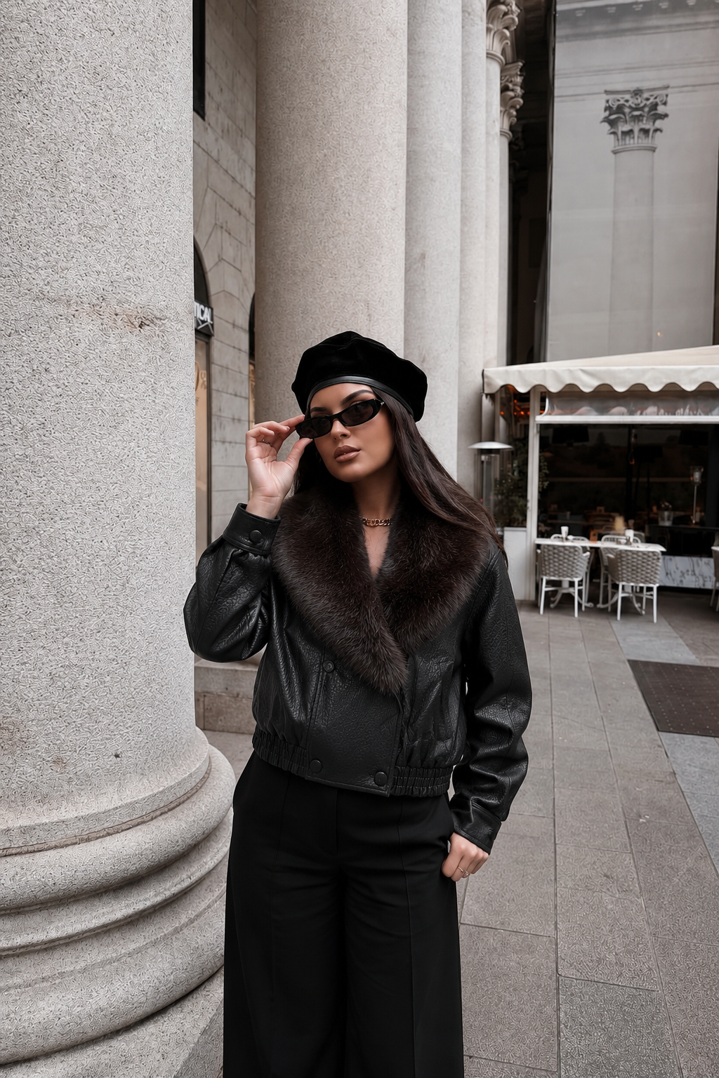 Regular Collar Jacket