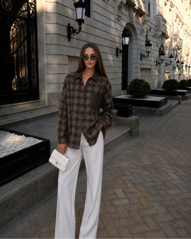 Relaxed Hip-Length Shirt