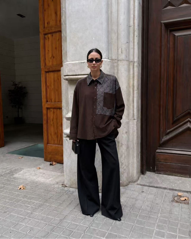 Oversize Straight Shirt