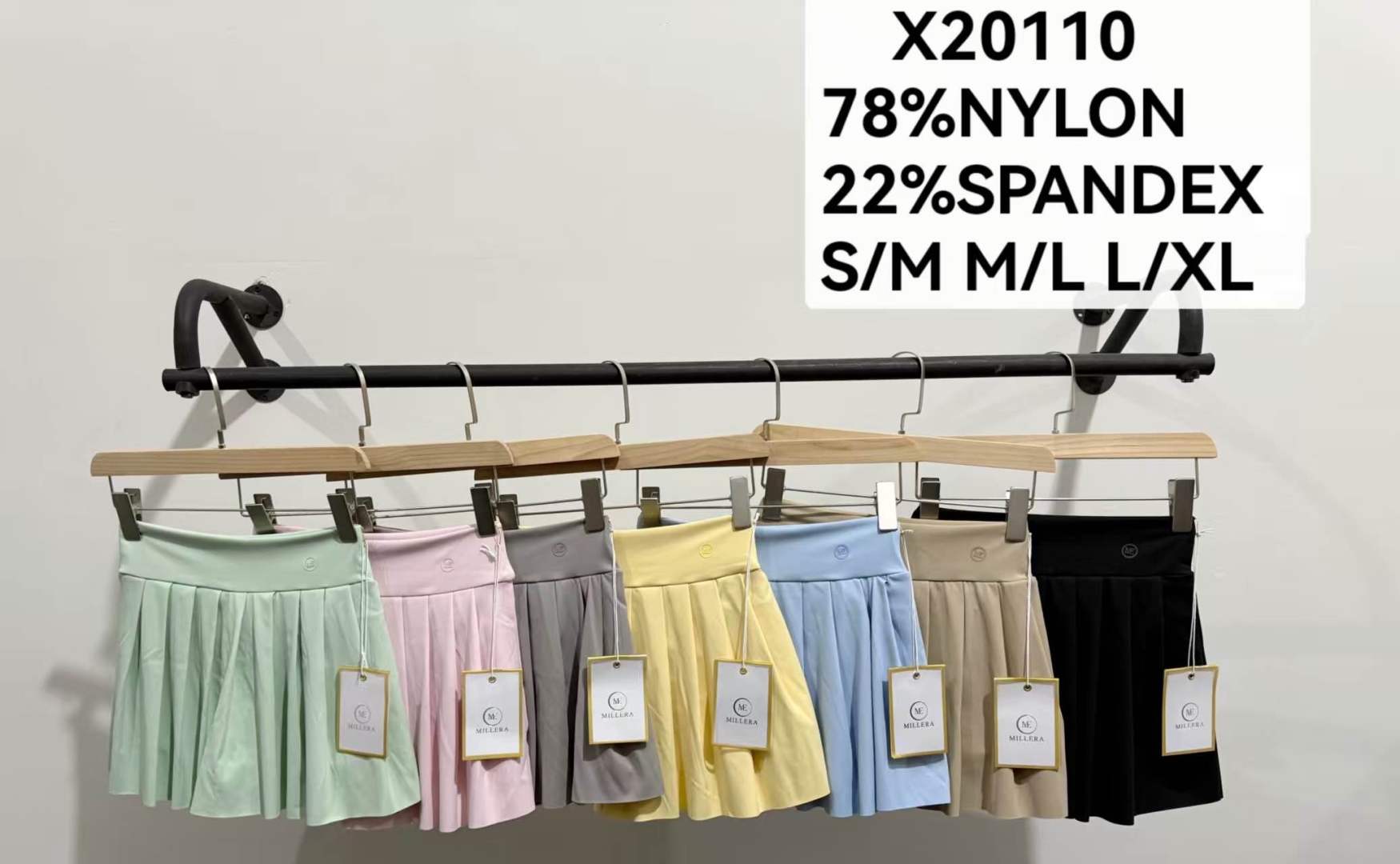 Pleated Mini Skirt